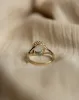 Eliza Vintage 9ct Gold Blue Spinel Single Stone Ring sold by Rock n Rose