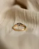 Florence Antique Art Deco 18ct Gold Single Stone Diamond Ring sold by Rock n Rose