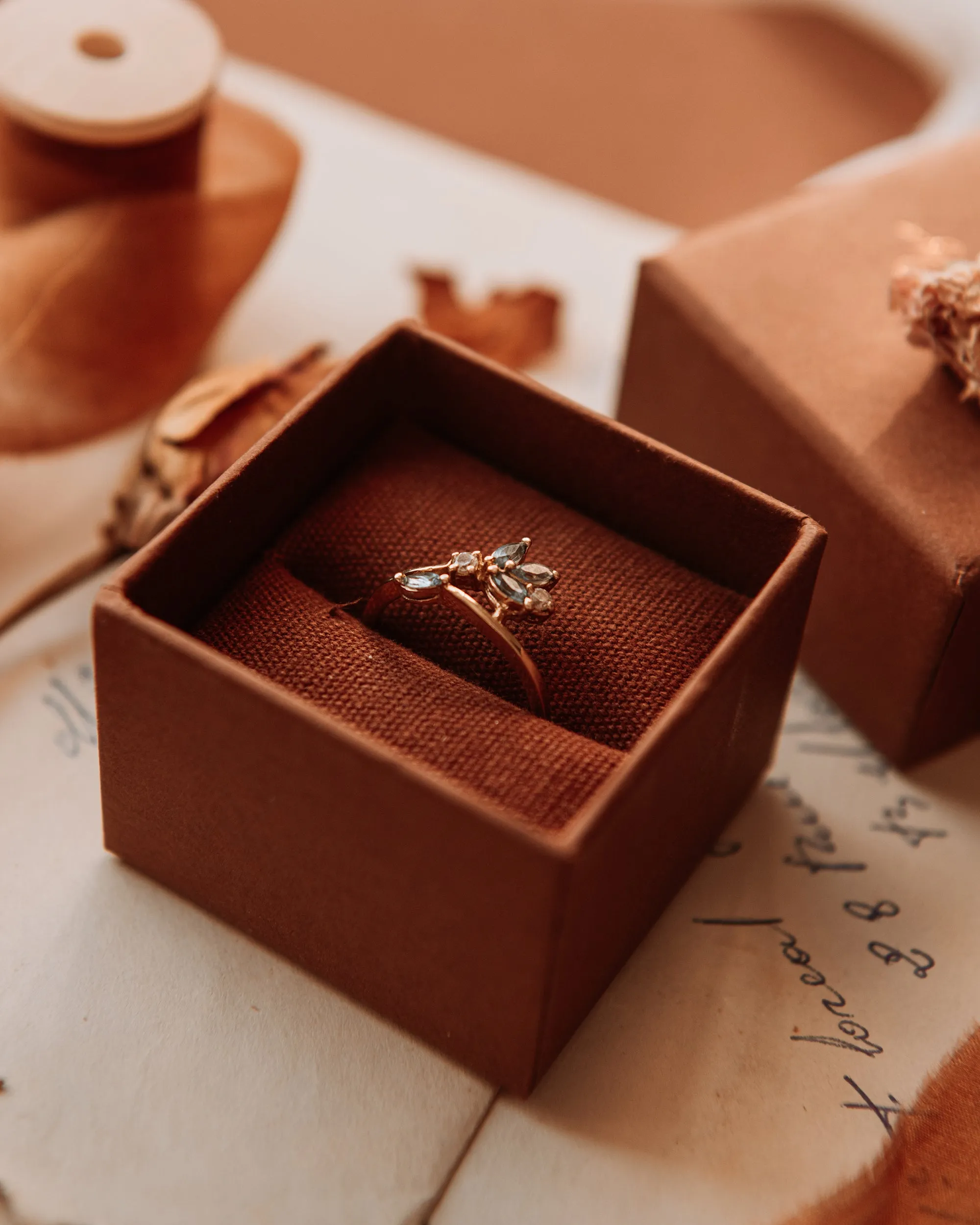 Philomena 14ct Gold Topaz Ring sold by Rock n Rose product image thumbnail 5