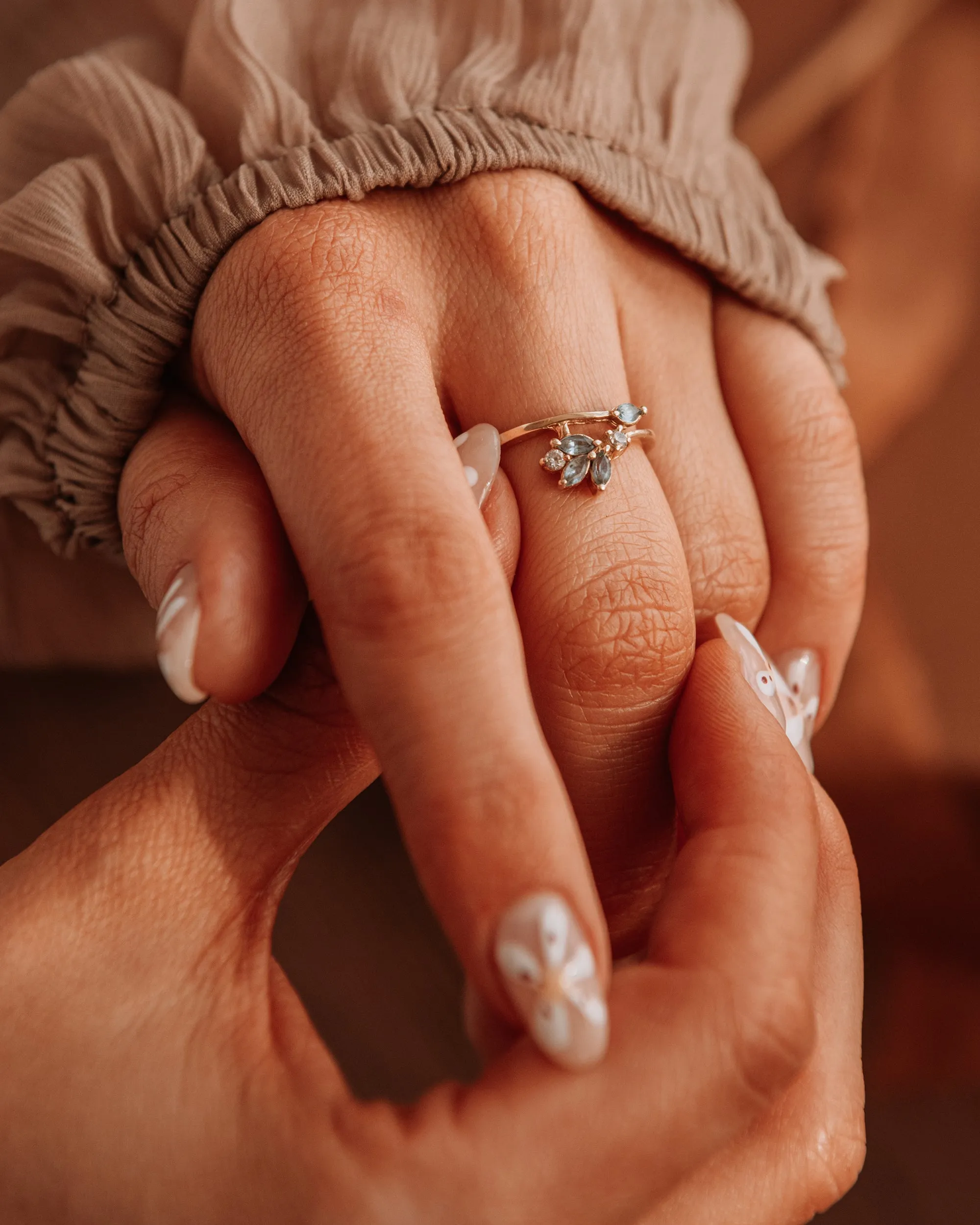 Philomena 14ct Gold Topaz Ring sold by Rock n Rose product image thumbnail 2