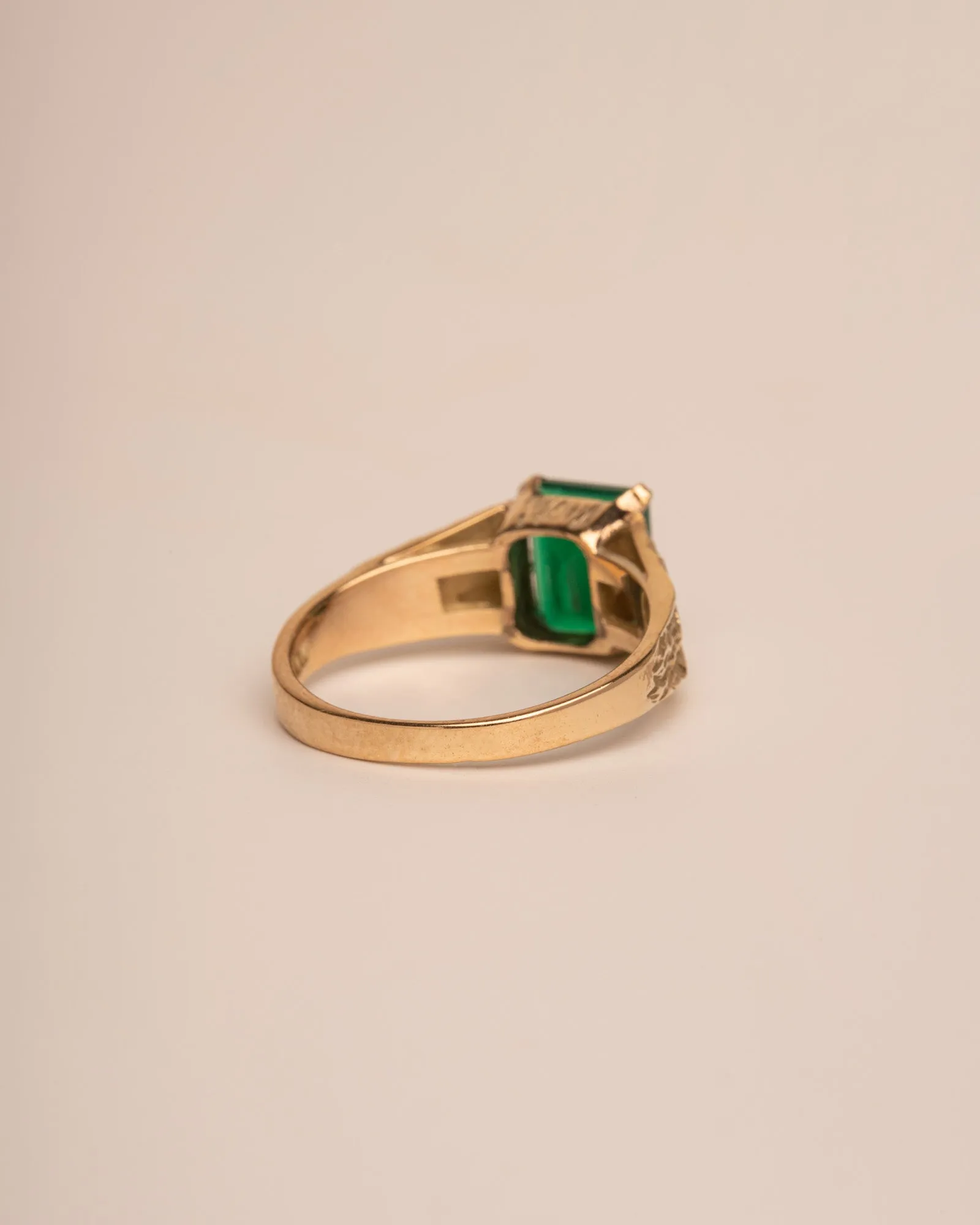 Elizabeth 9ct Gold Emerald Ring sold by Rock n Rose product image thumbnail 4