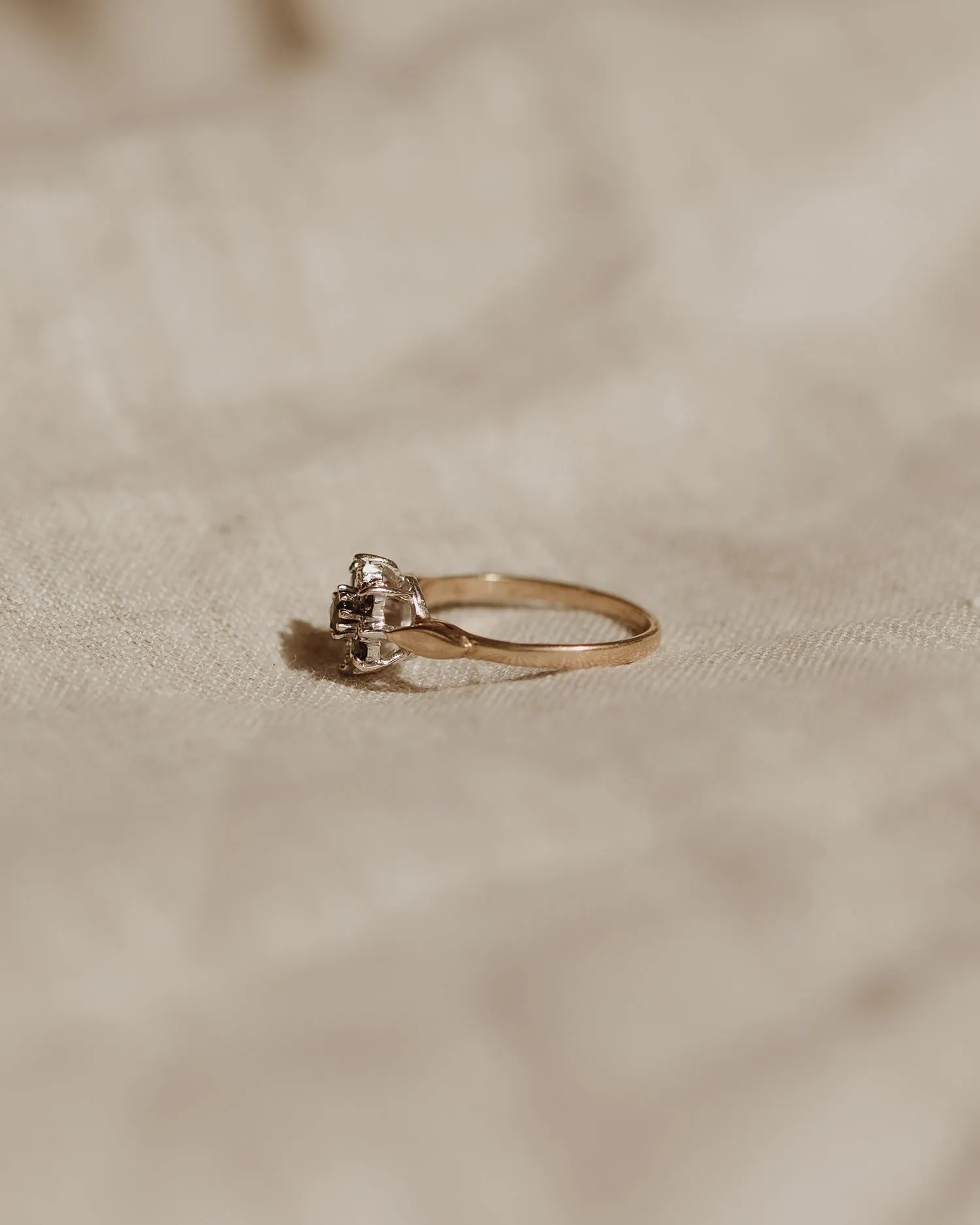 Loretta 9ct Gold Sapphire & Diamond Ring sold by Rock n Rose product image thumbnail 5