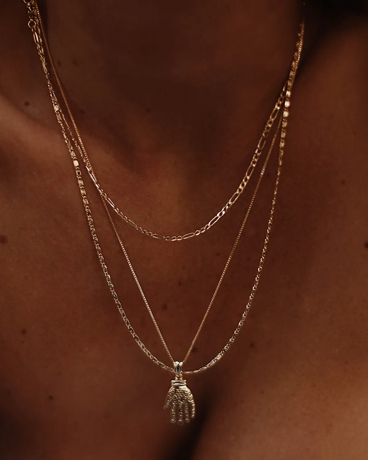 Madonna Floral Hand Necklace sold by Rock n Rose product image thumbnail 4