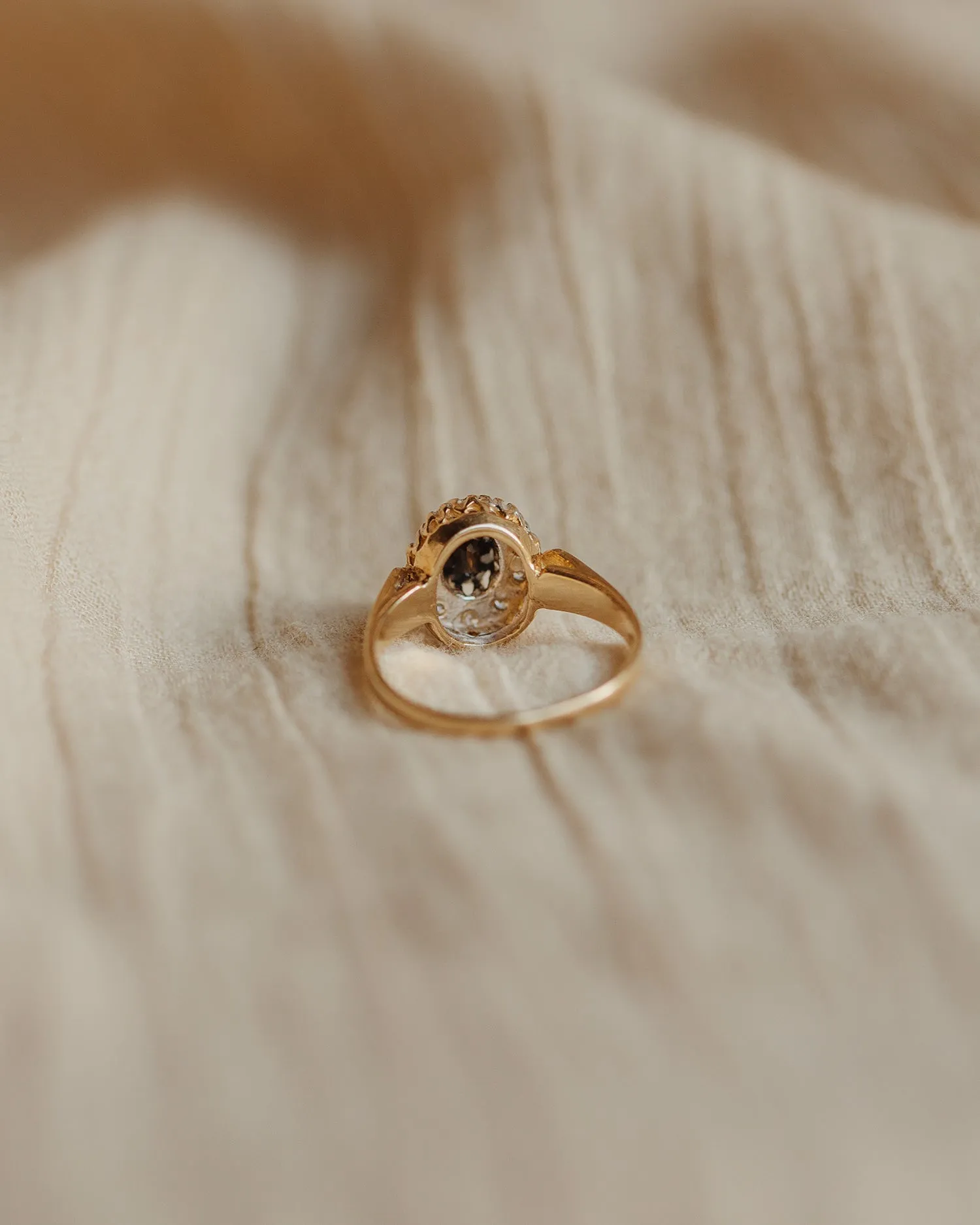 Mildred 9ct Gold Sapphire & Diamond Ring sold by Rock n Rose product image thumbnail 5