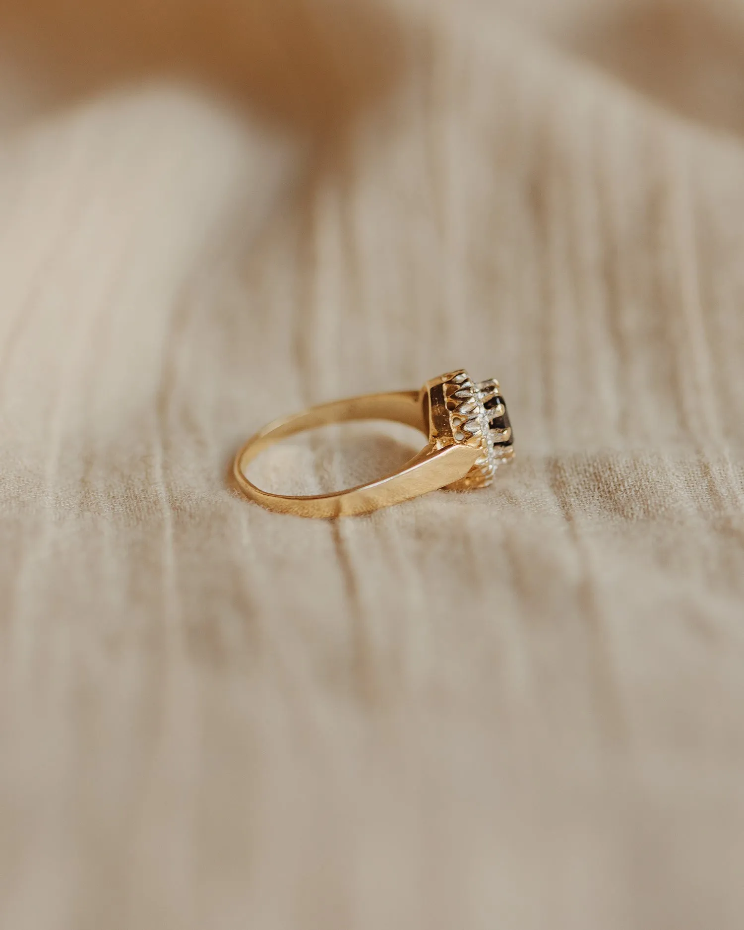 Mildred 9ct Gold Sapphire & Diamond Ring sold by Rock n Rose product image thumbnail 4