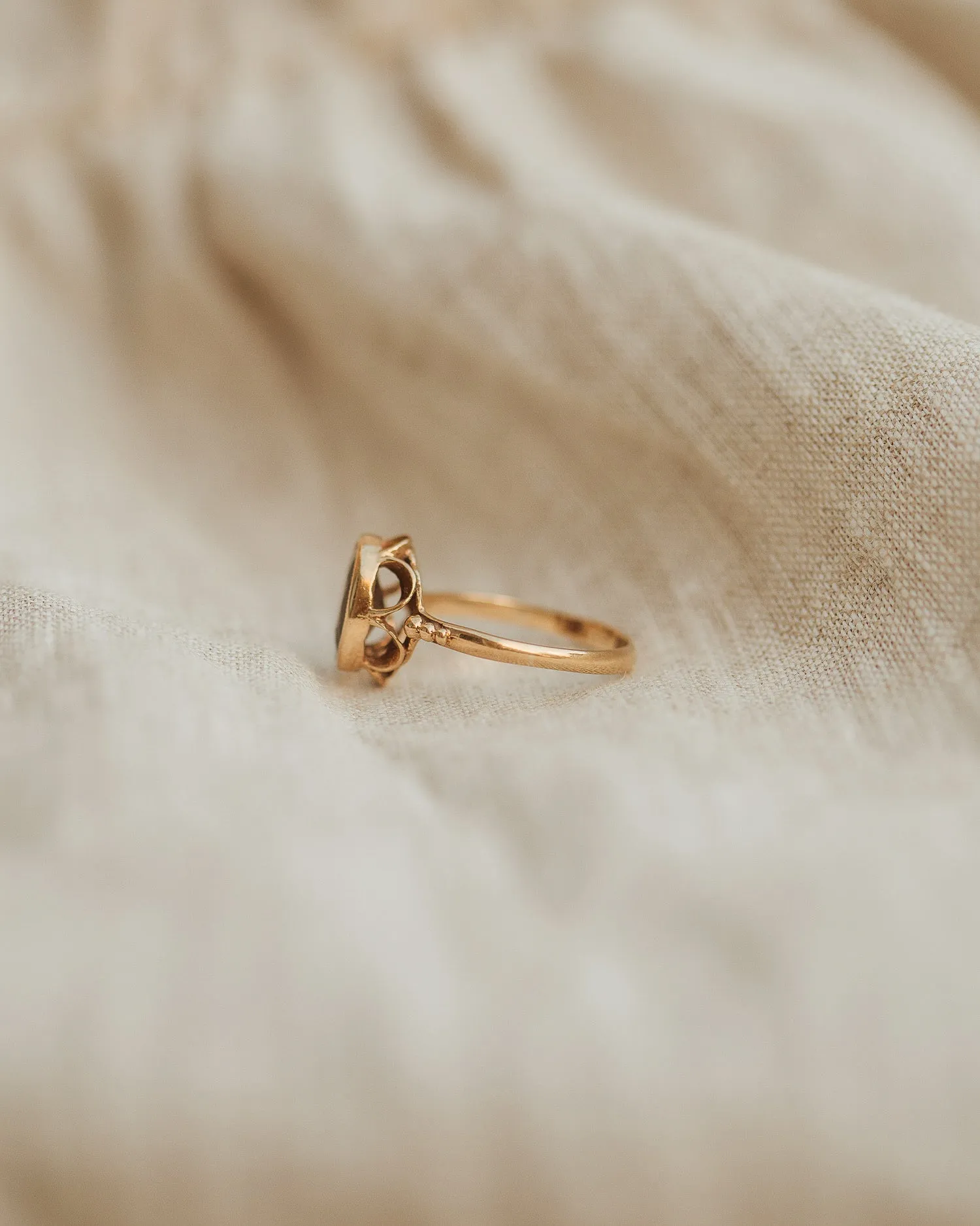 Victoria 1979 9ct Gold Garnet Ring sold by Rock n Rose product image thumbnail 5