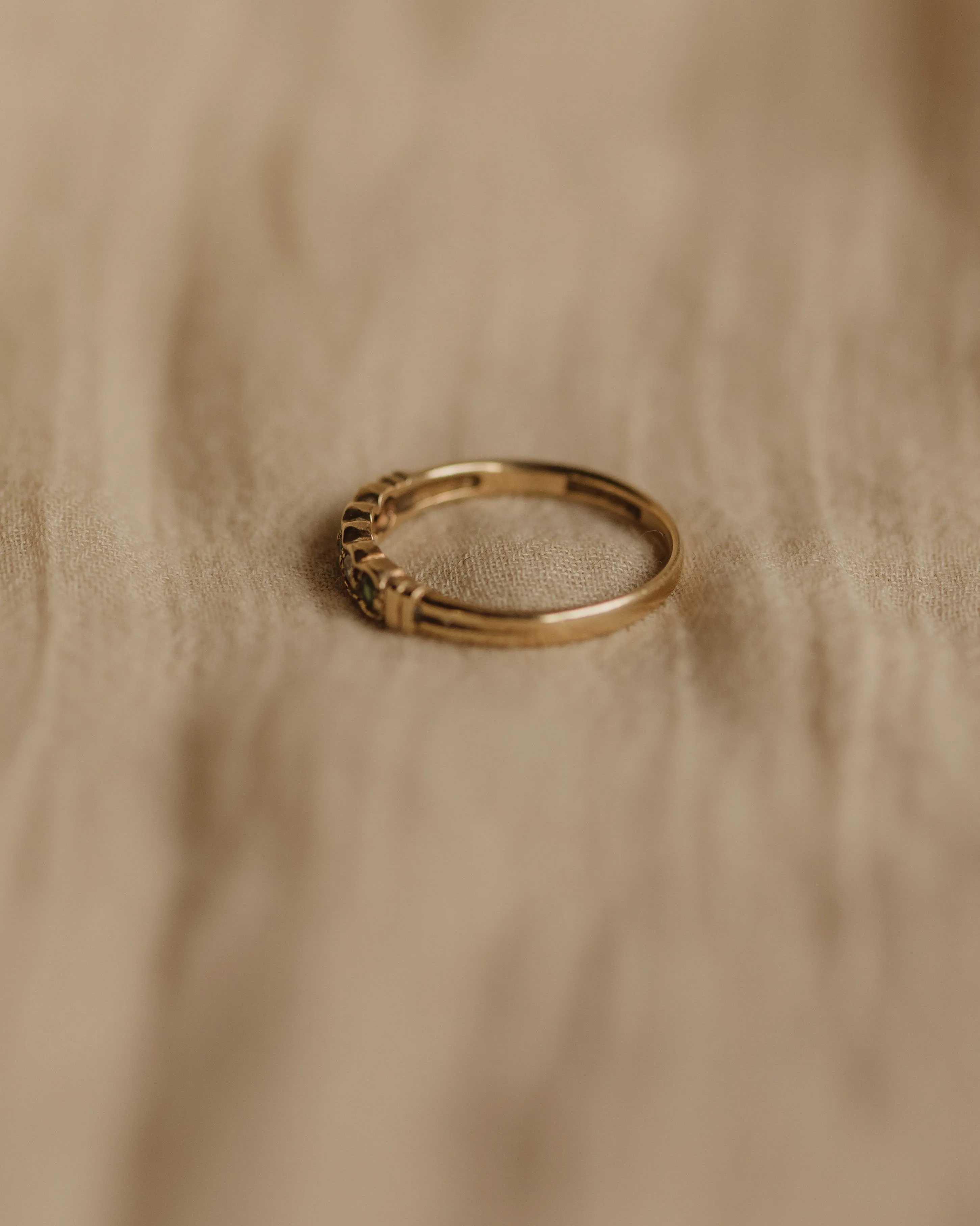 Alexandra 1990 9ct Gold Emerald Ring sold by Rock n Rose product image thumbnail 5