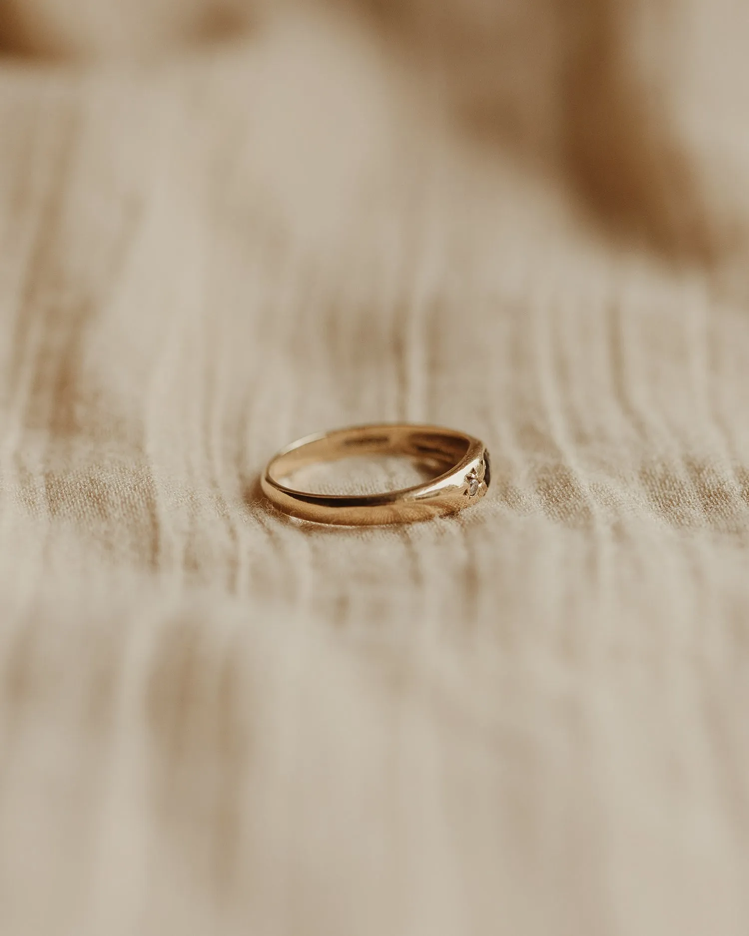 Candace 9ct Gold Sapphire & Diamond Ring sold by Rock n Rose product image thumbnail 4