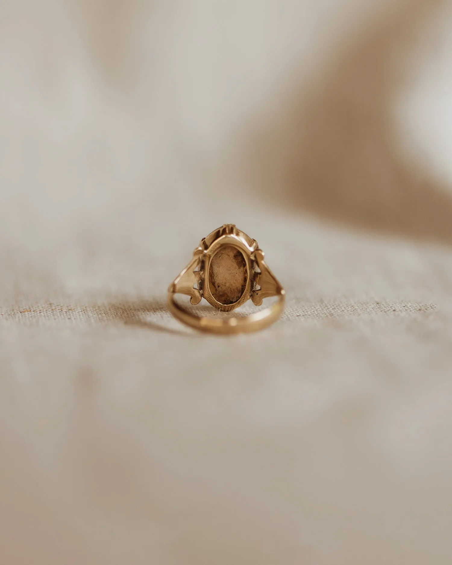 Marguerite 9ct Gold Cameo Ring sold by Rock n Rose product image thumbnail 4