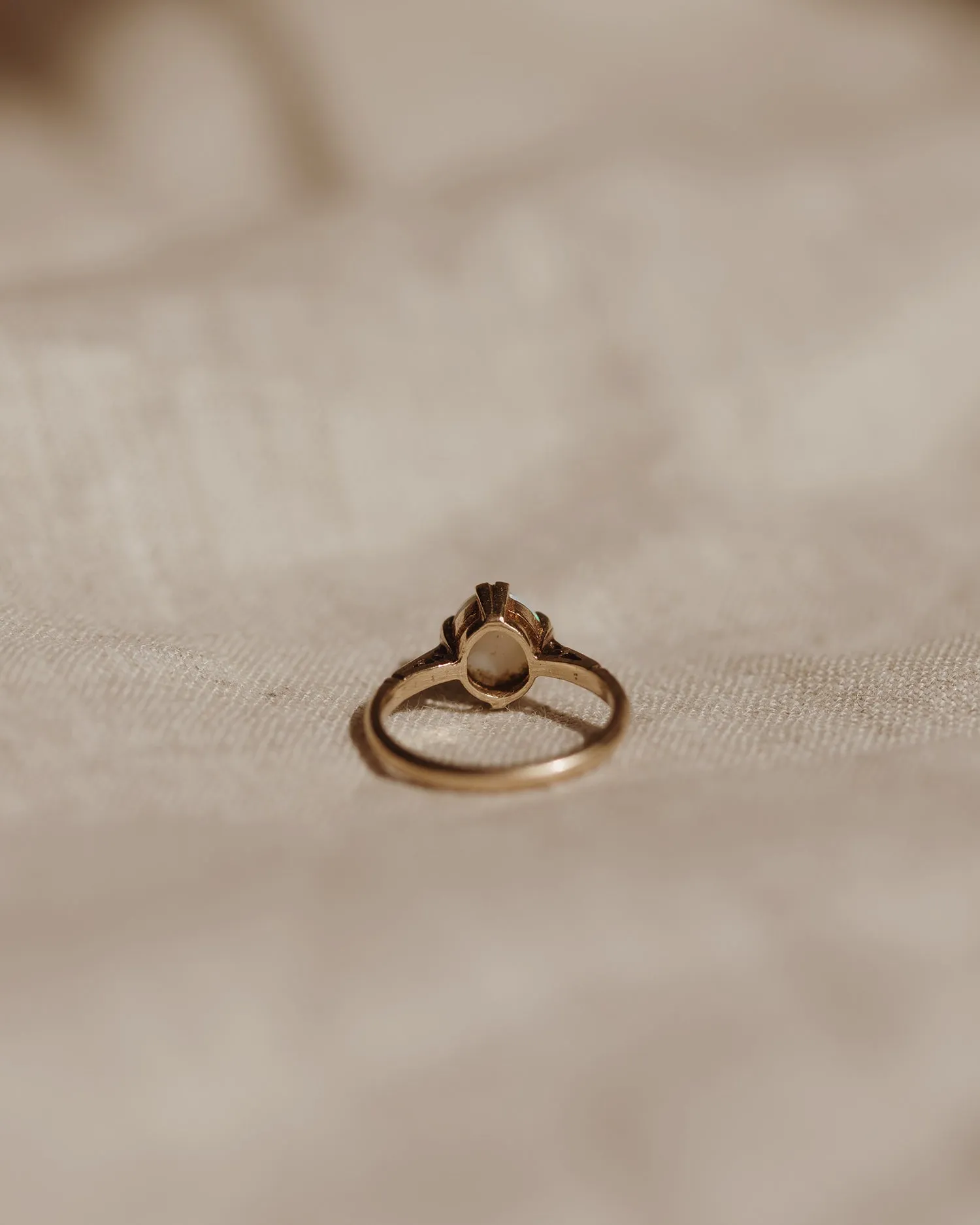 Hazel 9ct Gold Opal Ring sold by Rock n Rose product image thumbnail 4