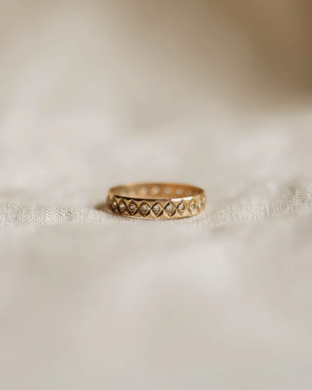 Vera 9ct Gold Full Eternity Ring sold by Rock n Rose