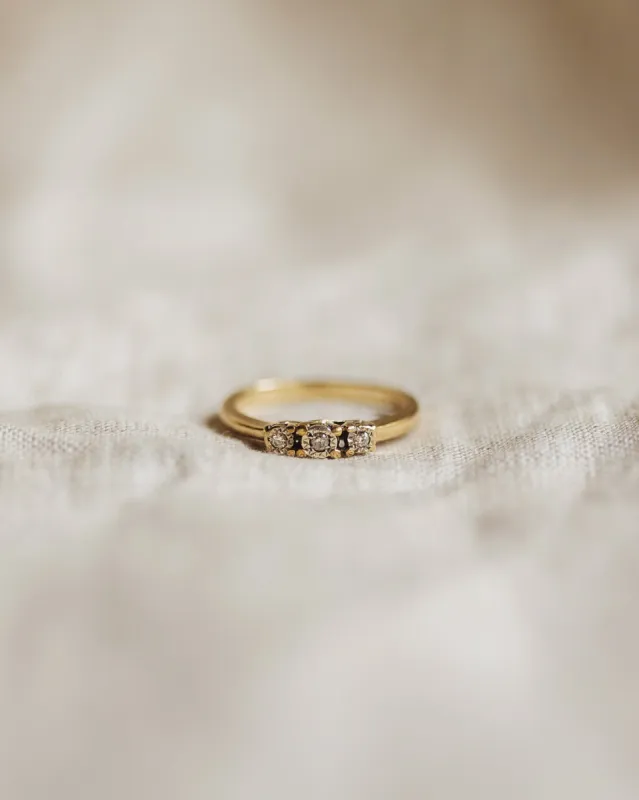 Duchess 9ct Gold Diamond Ring sold by Rock n Rose