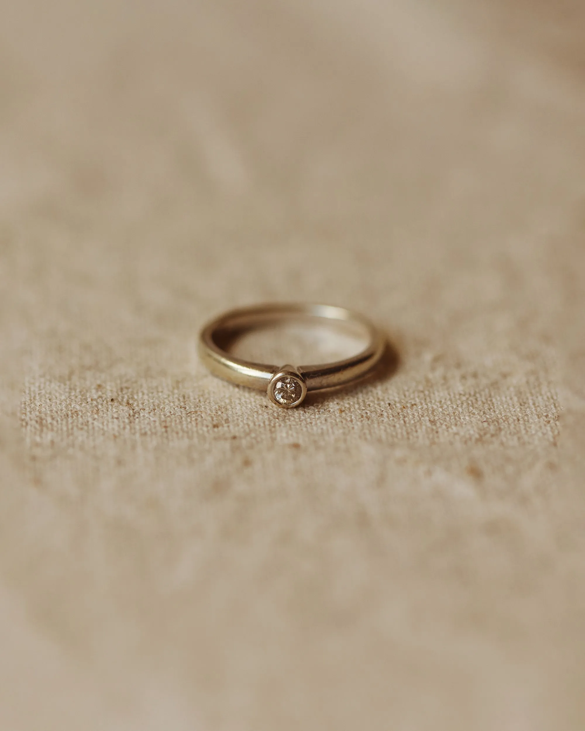 Eugenia 9ct White Gold Diamond Ring sold by Rock n Rose