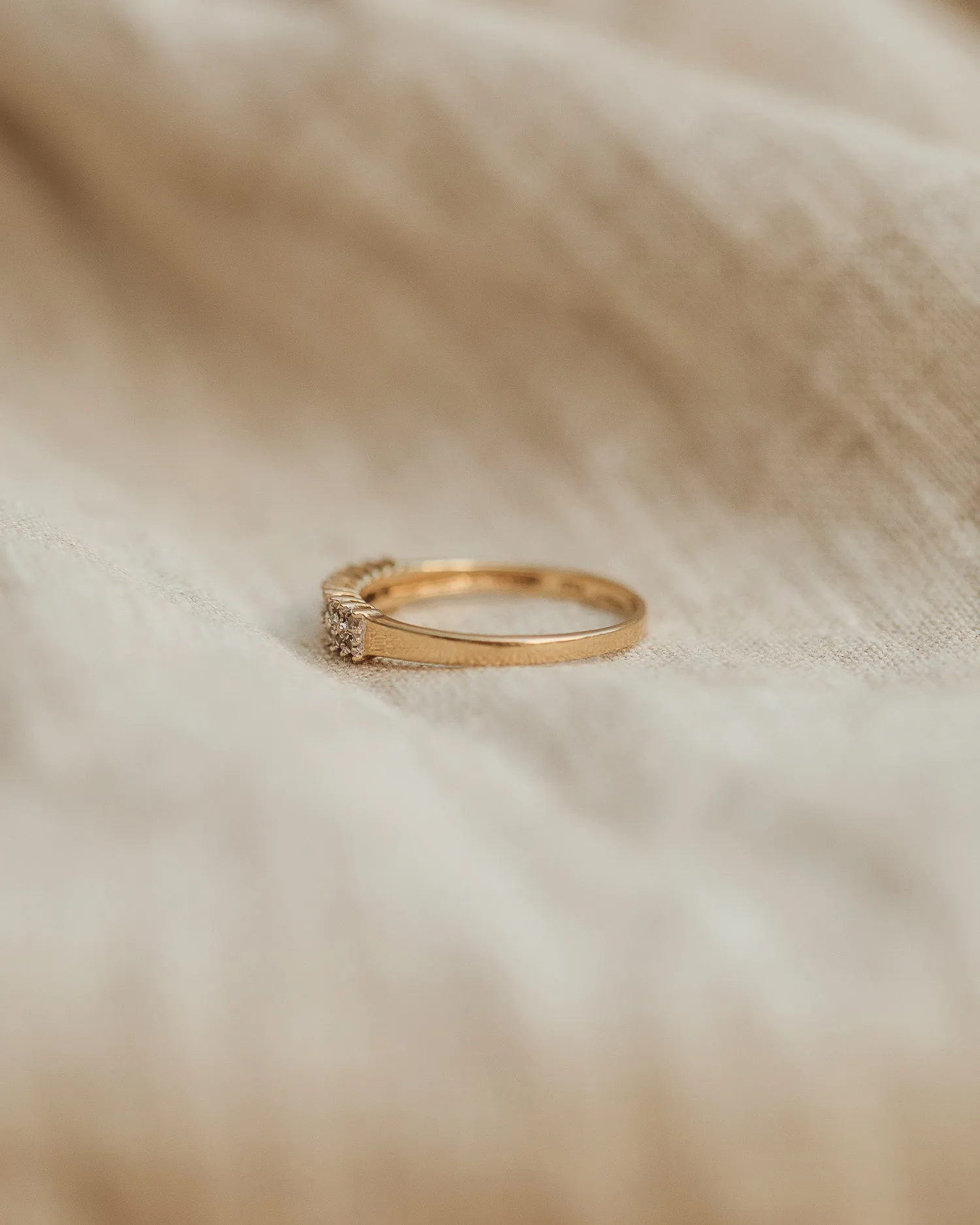 Seraphina 9ct Gold Diamond Ring sold by Rock n Rose product image thumbnail 5