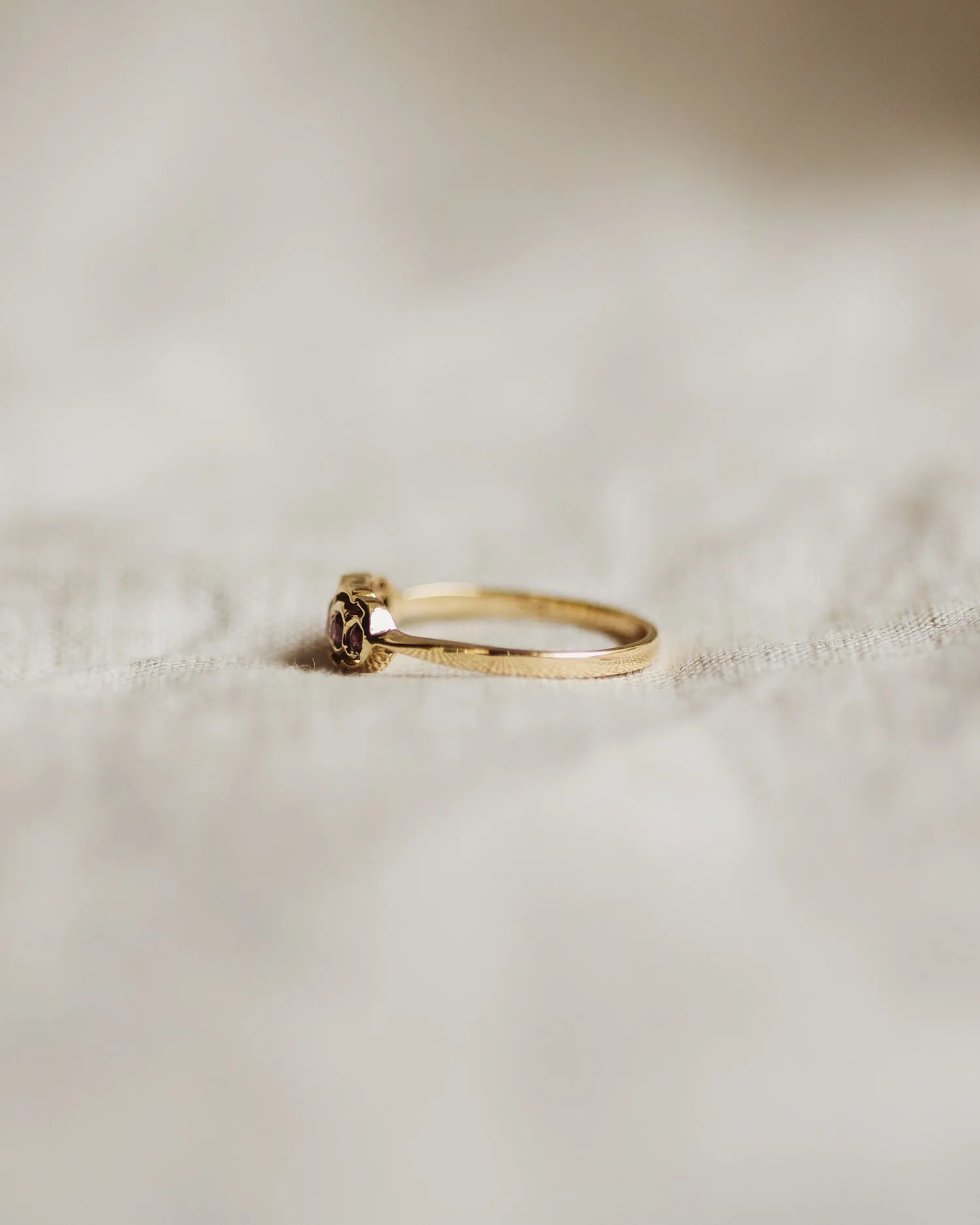 Thomasina 9ct Gold Ruby Ring sold by Rock n Rose product image thumbnail 5