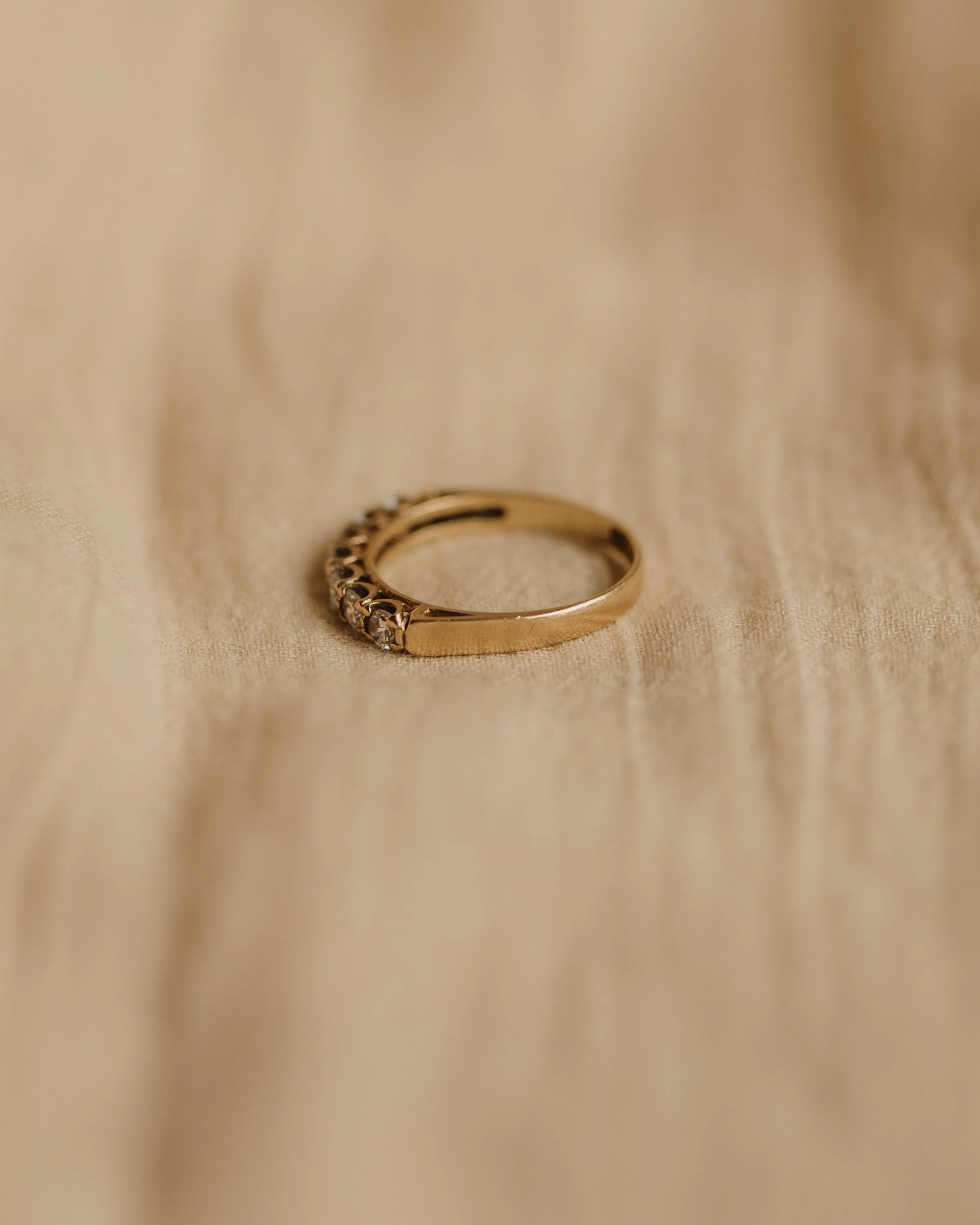 Josephine 1986 9ct Gold CZ Ring sold by Rock n Rose product image thumbnail 5