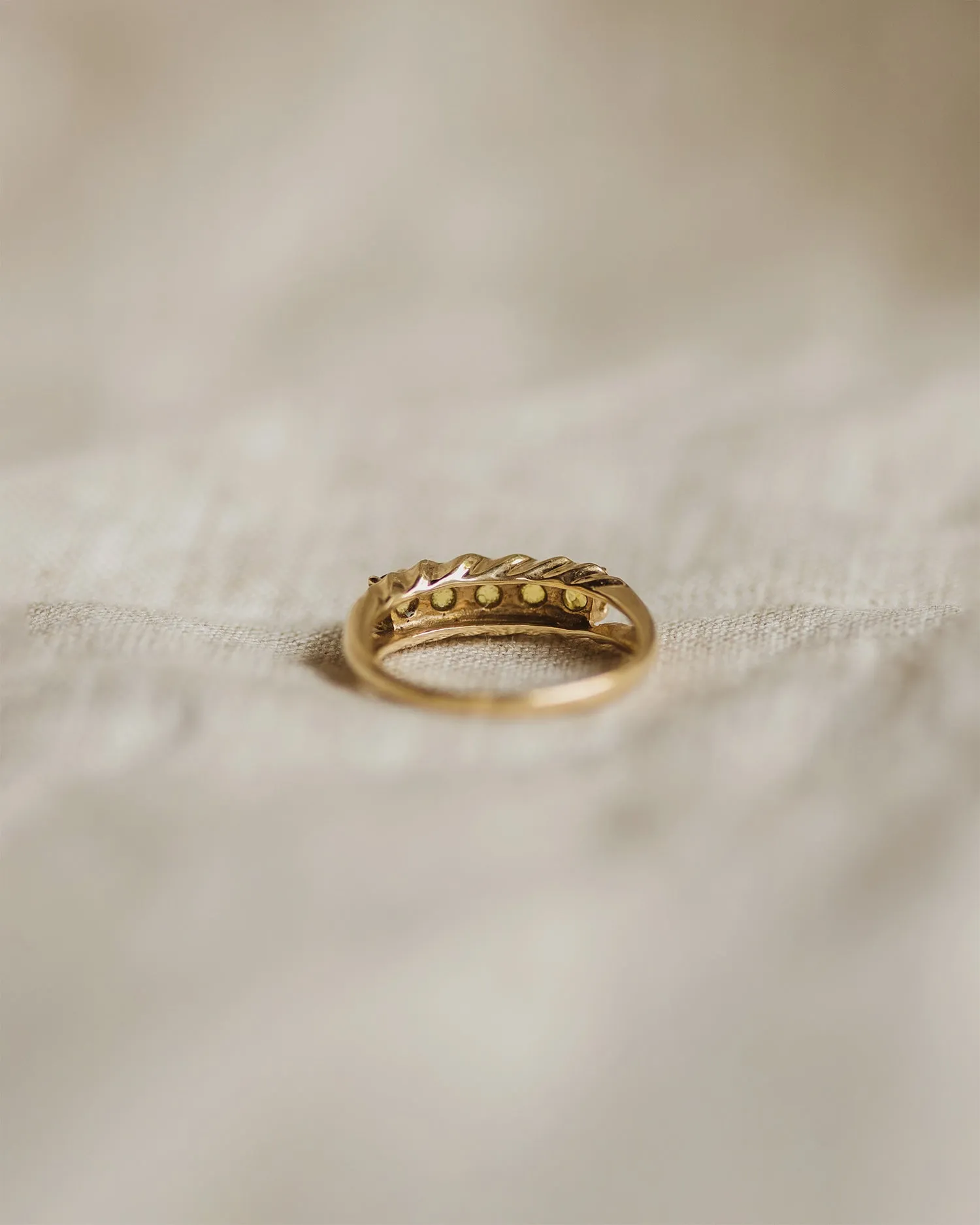 Althea 9ct Gold Citrine Ring sold by Rock n Rose product image thumbnail 4