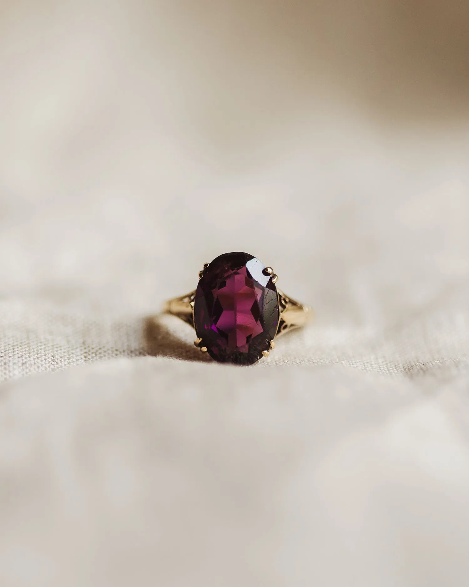 Ethel 9ct Gold Solitaire Ring sold by Rock n Rose