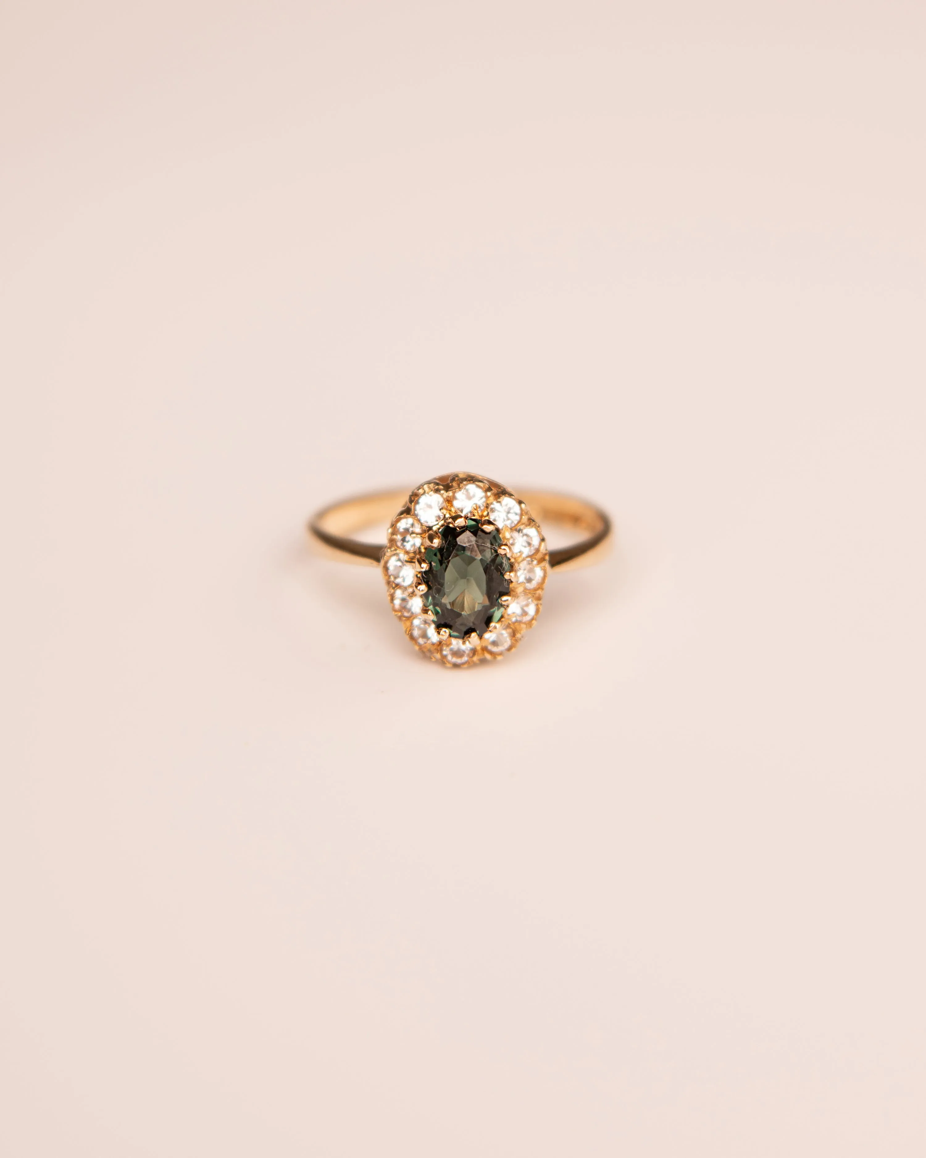 Lucille 9ct Gold Cluster Ring sold by Rock n Rose