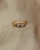 Posey Antique 18ct Gold Sapphire & Diamond Five Stone Ring sold by Rock n Rose