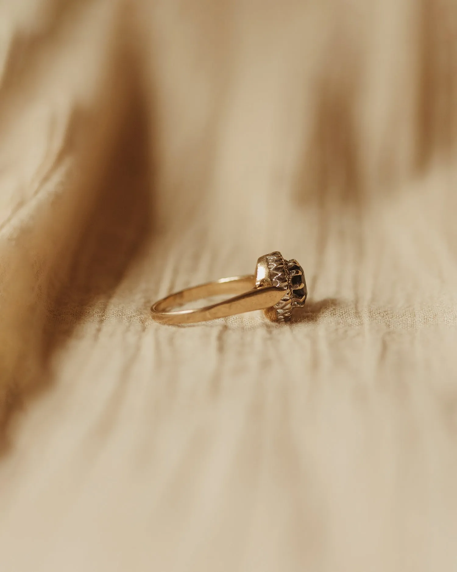 Simone 9ct Gold Sapphire & Diamond Ring sold by Rock n Rose product image thumbnail 4