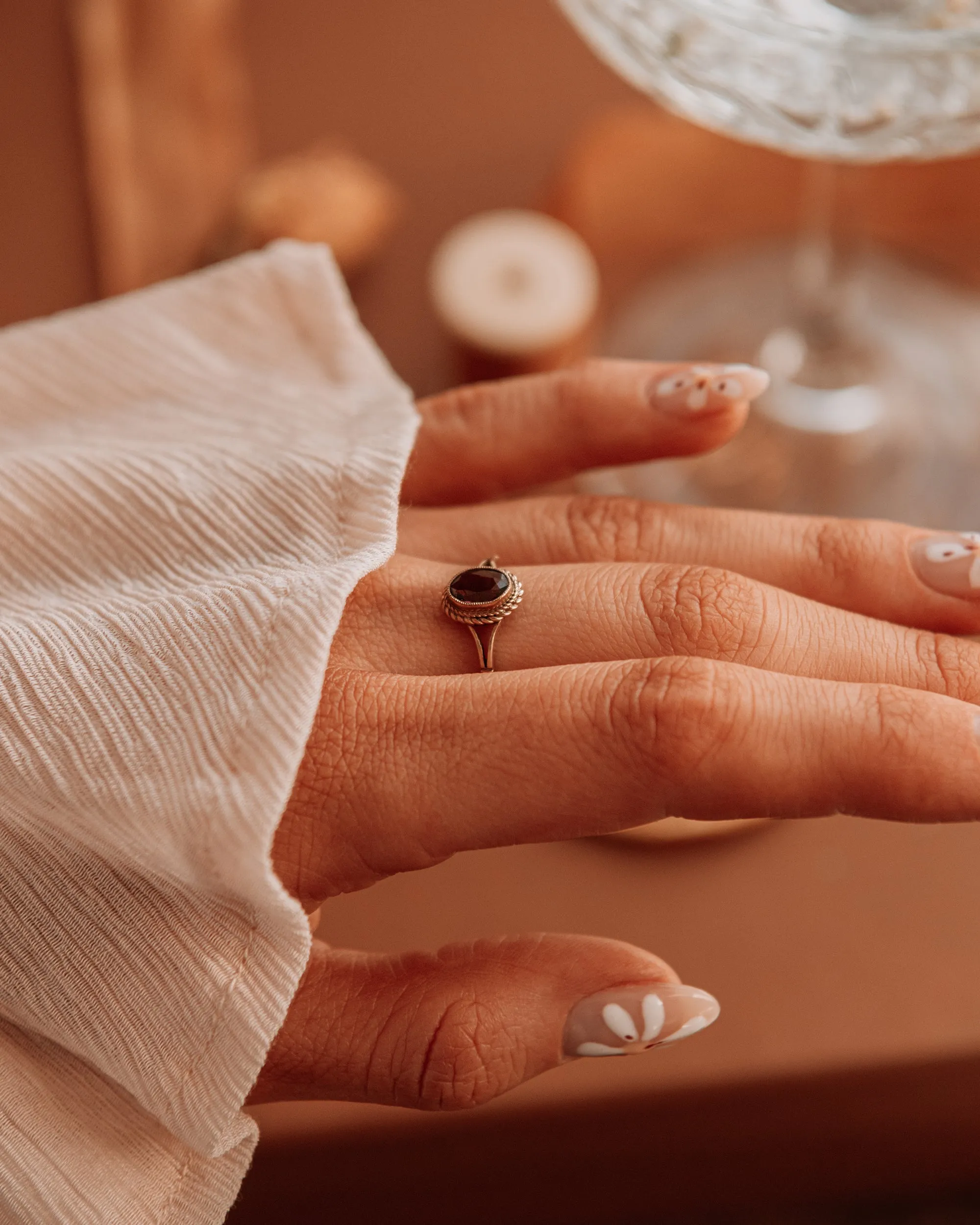 Natalie 9ct Gold Ruby Ring sold by Rock n Rose product image thumbnail 3