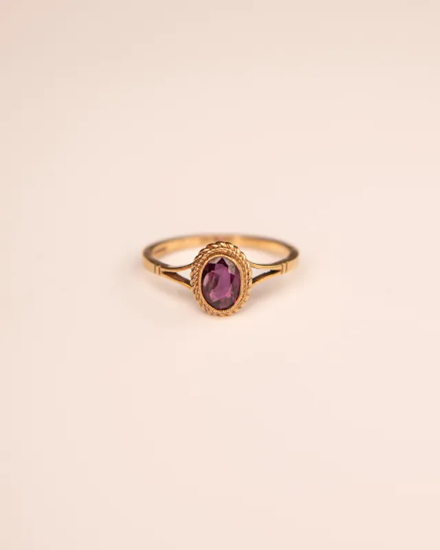 Natalie 9ct Gold Ruby Ring sold by Rock n Rose