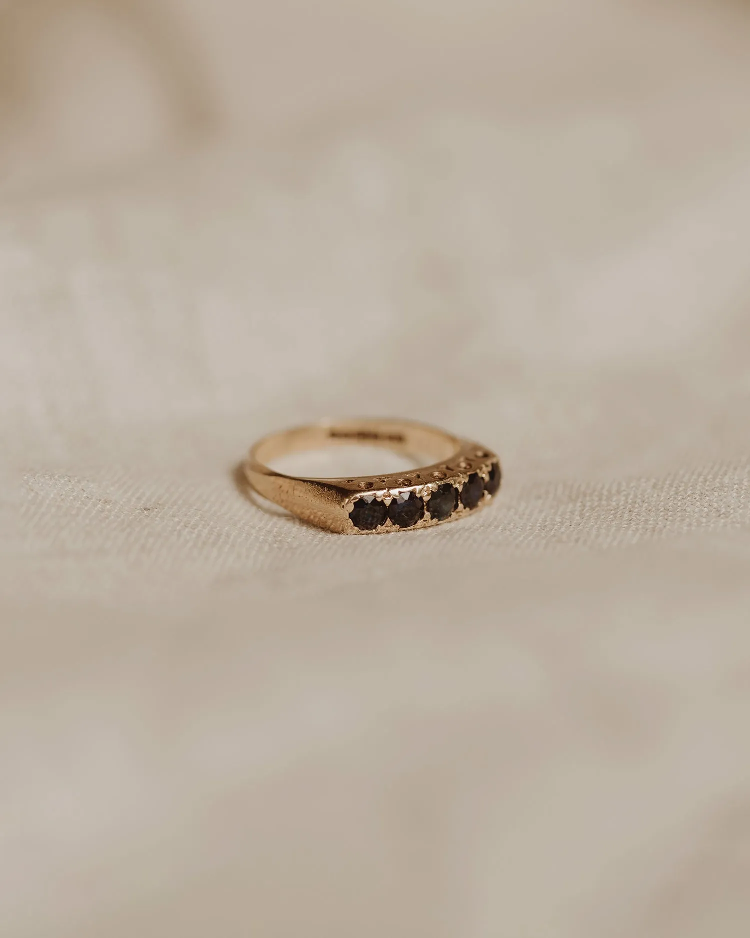 Clara 9ct Gold Sapphire Ring sold by Rock n Rose product image thumbnail 3