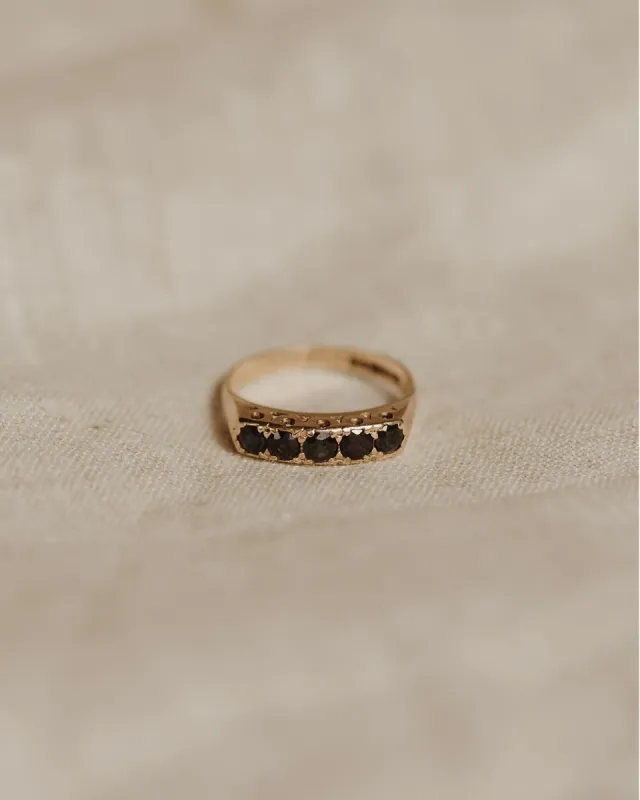 Clara 9ct Gold Sapphire Ring sold by Rock n Rose