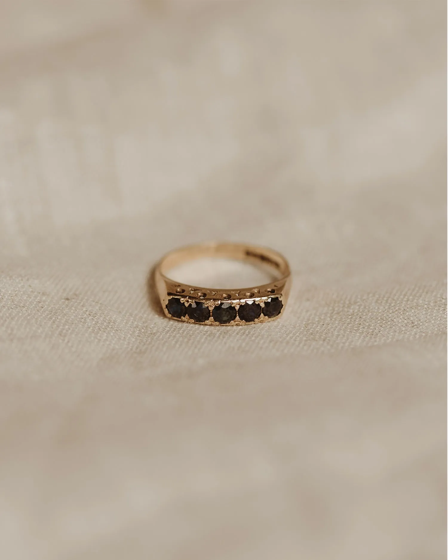 Clara 9ct Gold Sapphire Ring sold by Rock n Rose