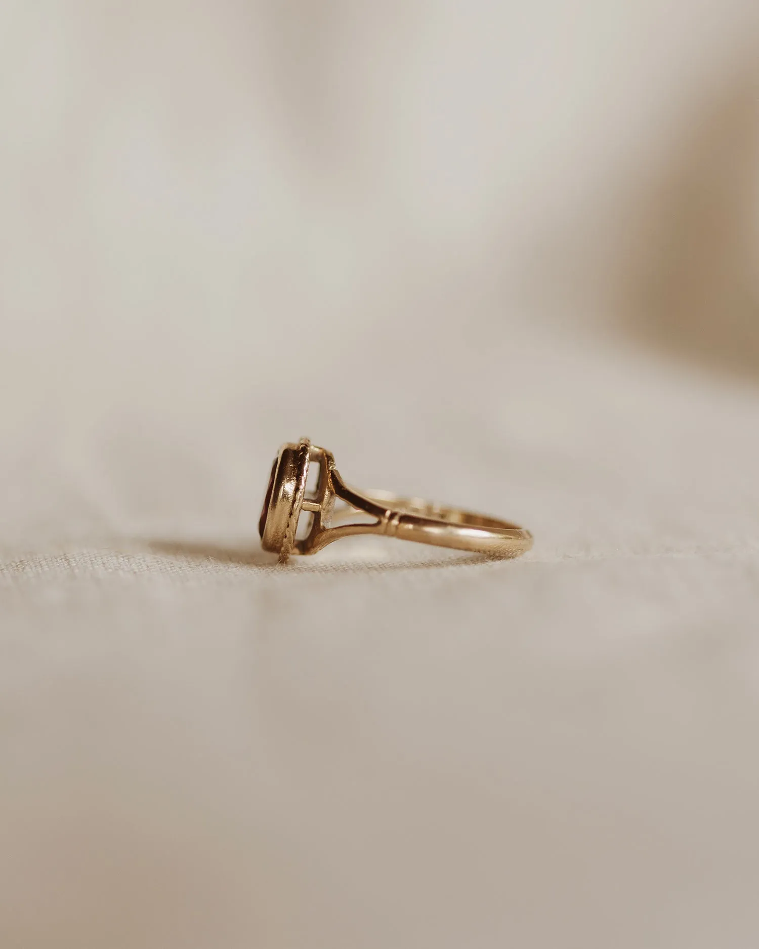 Evelyn 9ct Gold Garnet Ring sold by Rock n Rose product image thumbnail 5