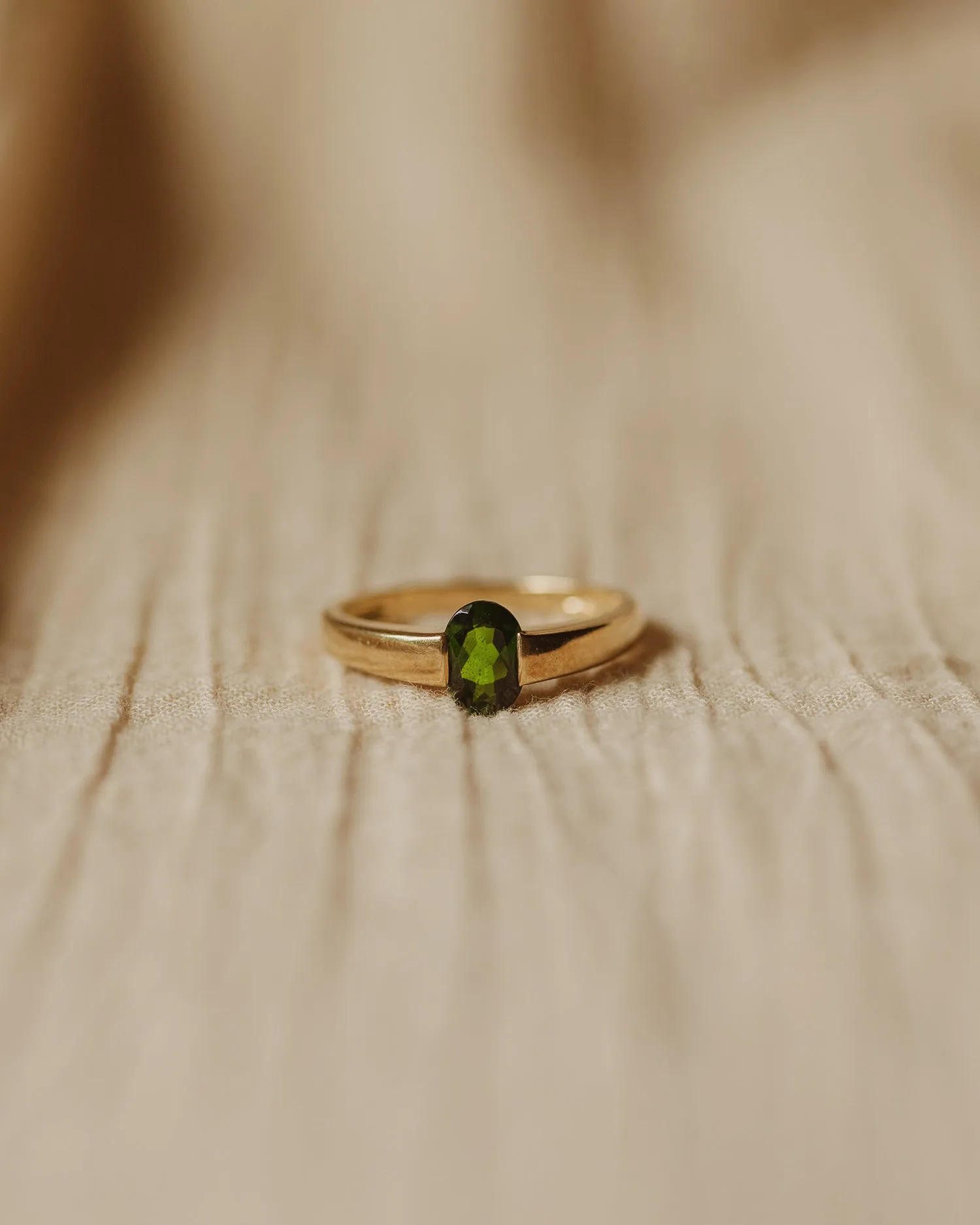 Edith 9ct Gold Emerald Ring sold by Rock n Rose