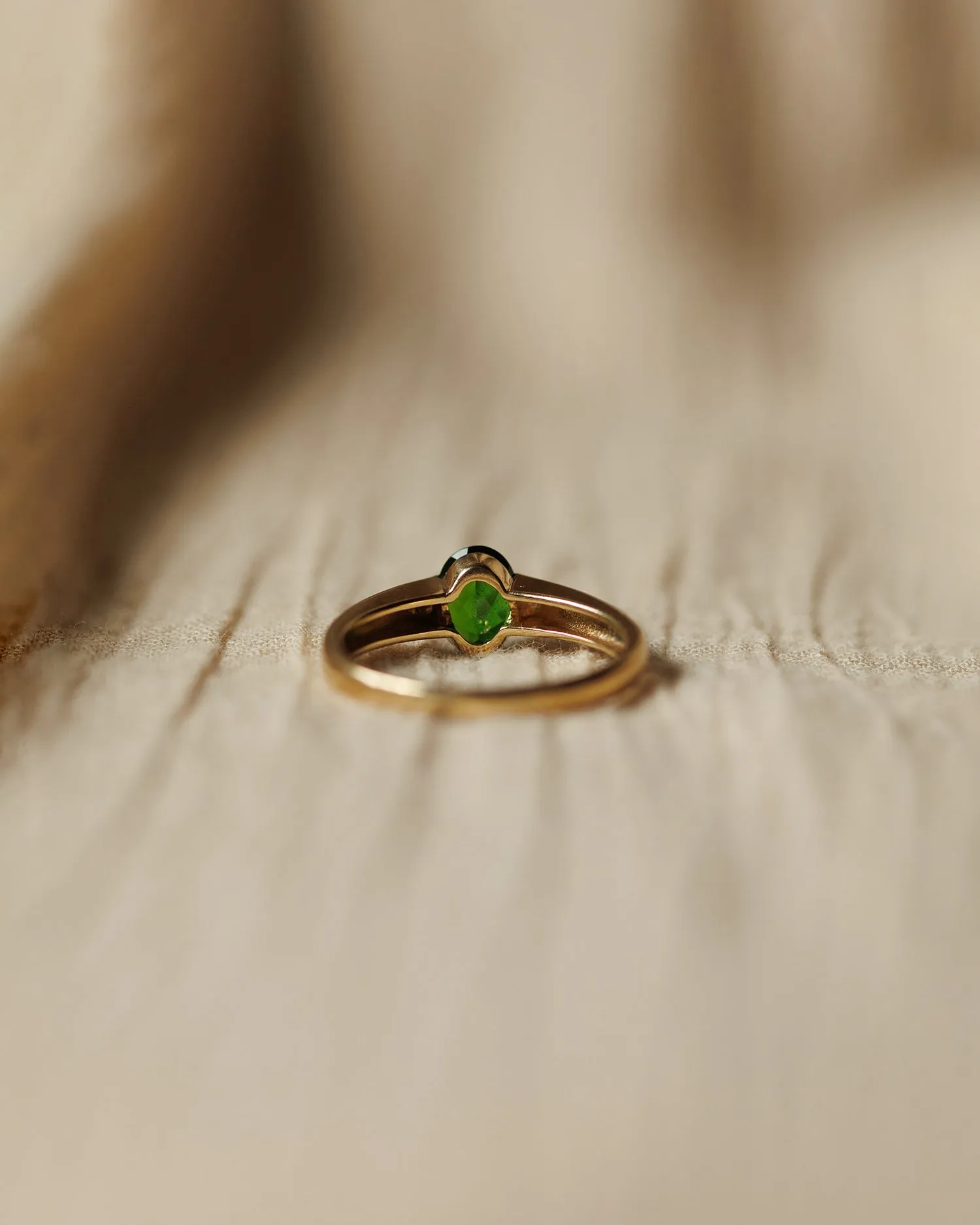 Edith 9ct Gold Emerald Ring sold by Rock n Rose product image thumbnail 5