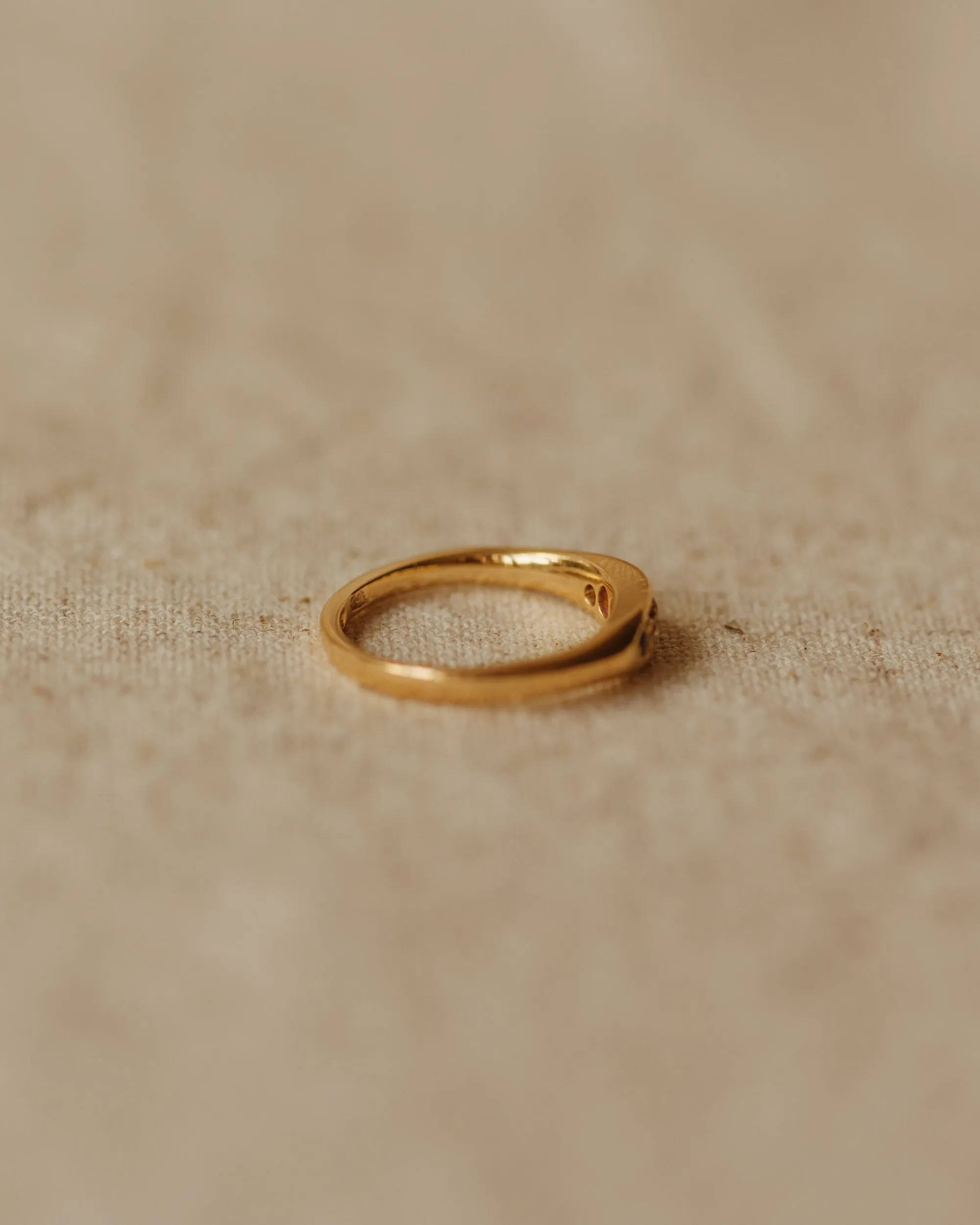 Clara 1914 18ct Gold Sapphire & Diamond Ring sold by Rock n Rose product image thumbnail 5