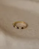 Cathrine 1979 18ct Gold Sapphire & Diamond Half Eternity Ring sold by Rock n Rose