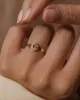 Rhonda Vintage 18ct Gold Diamond Horseshoe Ring sold by Rock n Rose