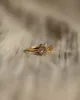 Rhonda Vintage 18ct Gold Diamond Horseshoe Ring sold by Rock n Rose