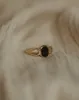Tabitha 1981 Vintage 9ct Gold Onyx Ring sold by Rock n Rose