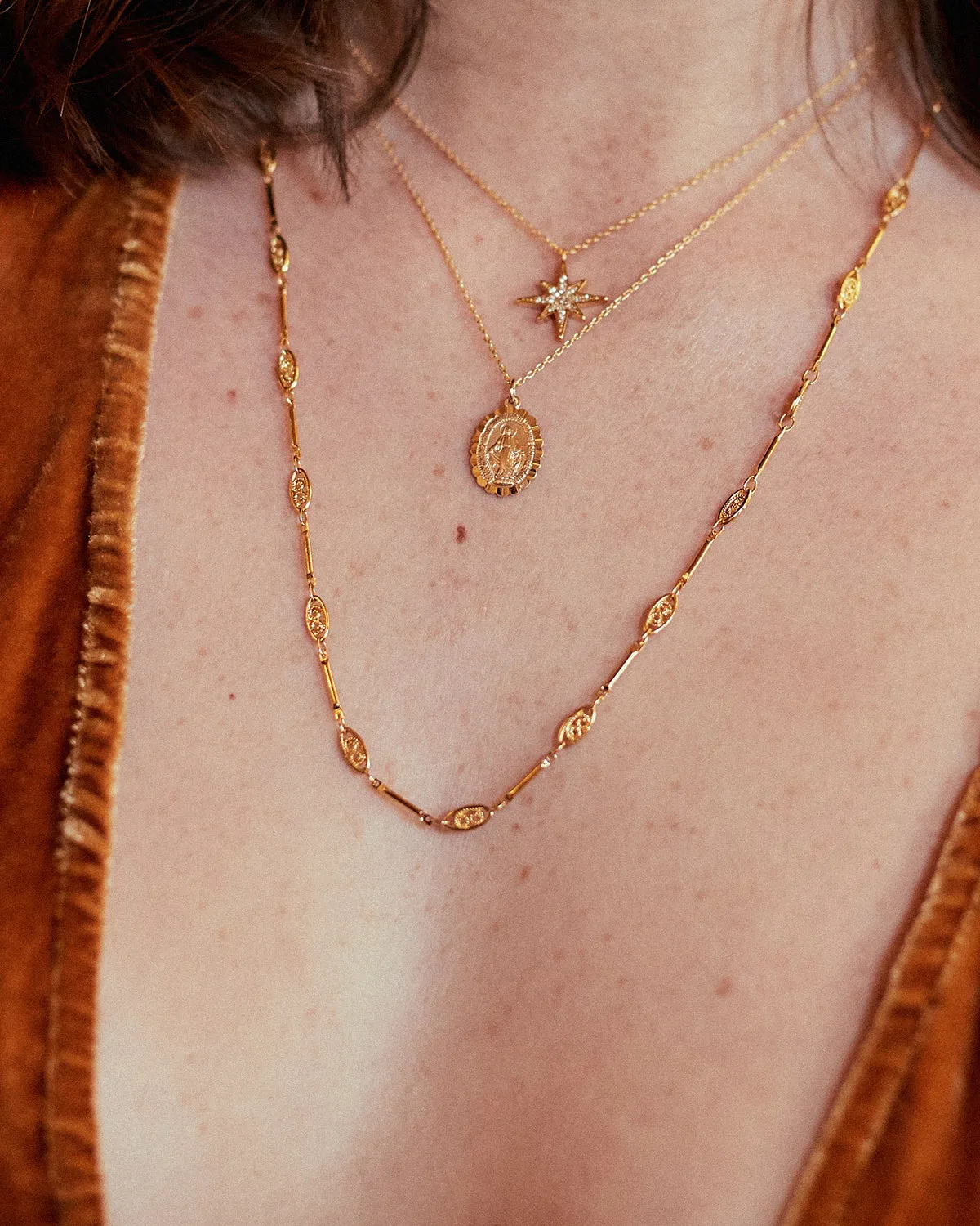 Bette Delicate Pavé Star Necklace sold by Rock n Rose product image thumbnail 2