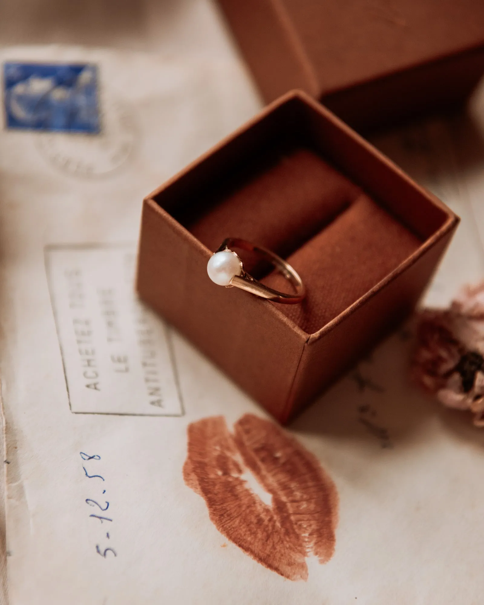 Adelaide 9ct Gold Pearl Solitaire Ring sold by Rock n Rose product image thumbnail 5