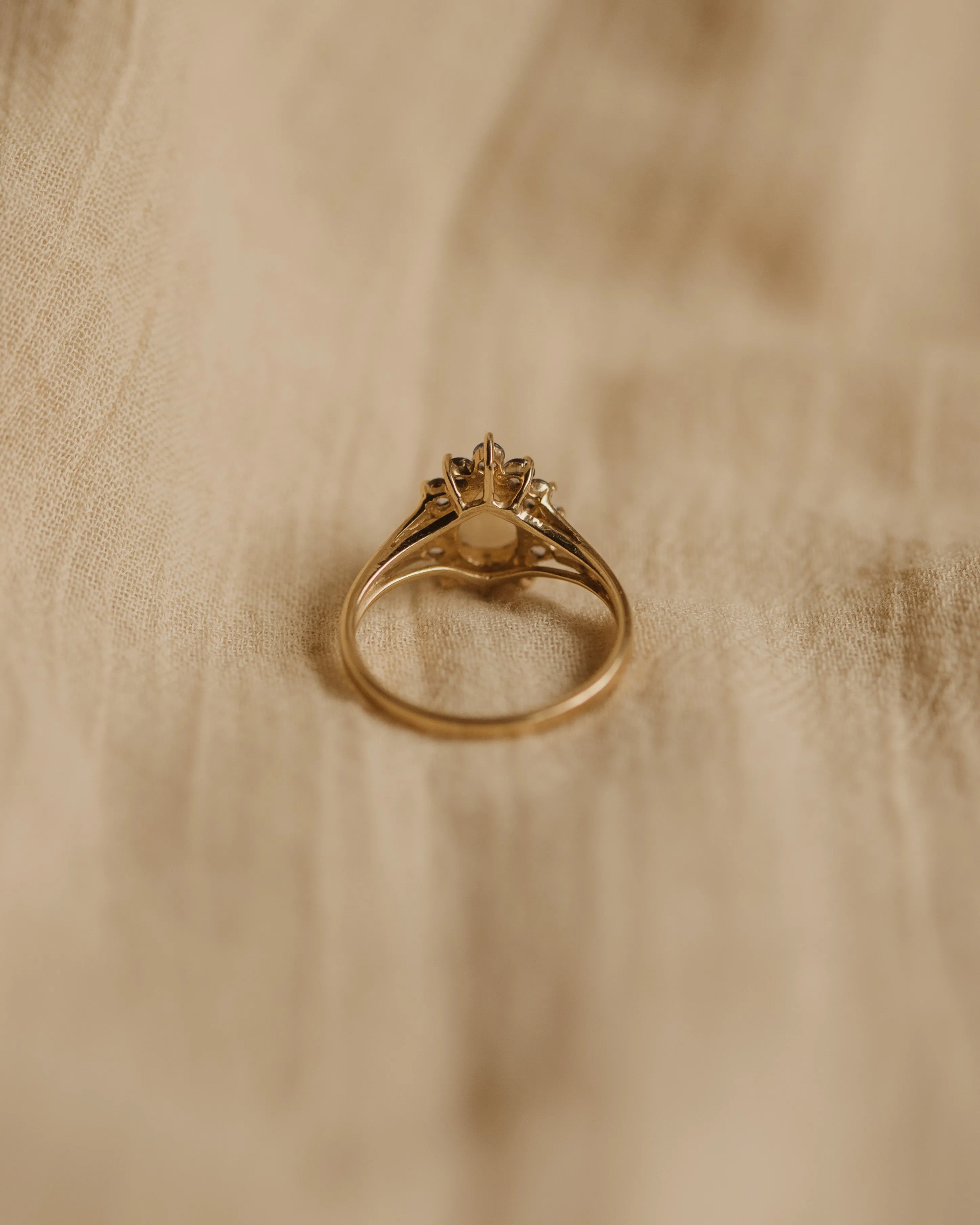 Alta Vintage 9ct Gold Opal & Tanzanite Ring sold by Rock n Rose product image thumbnail 4