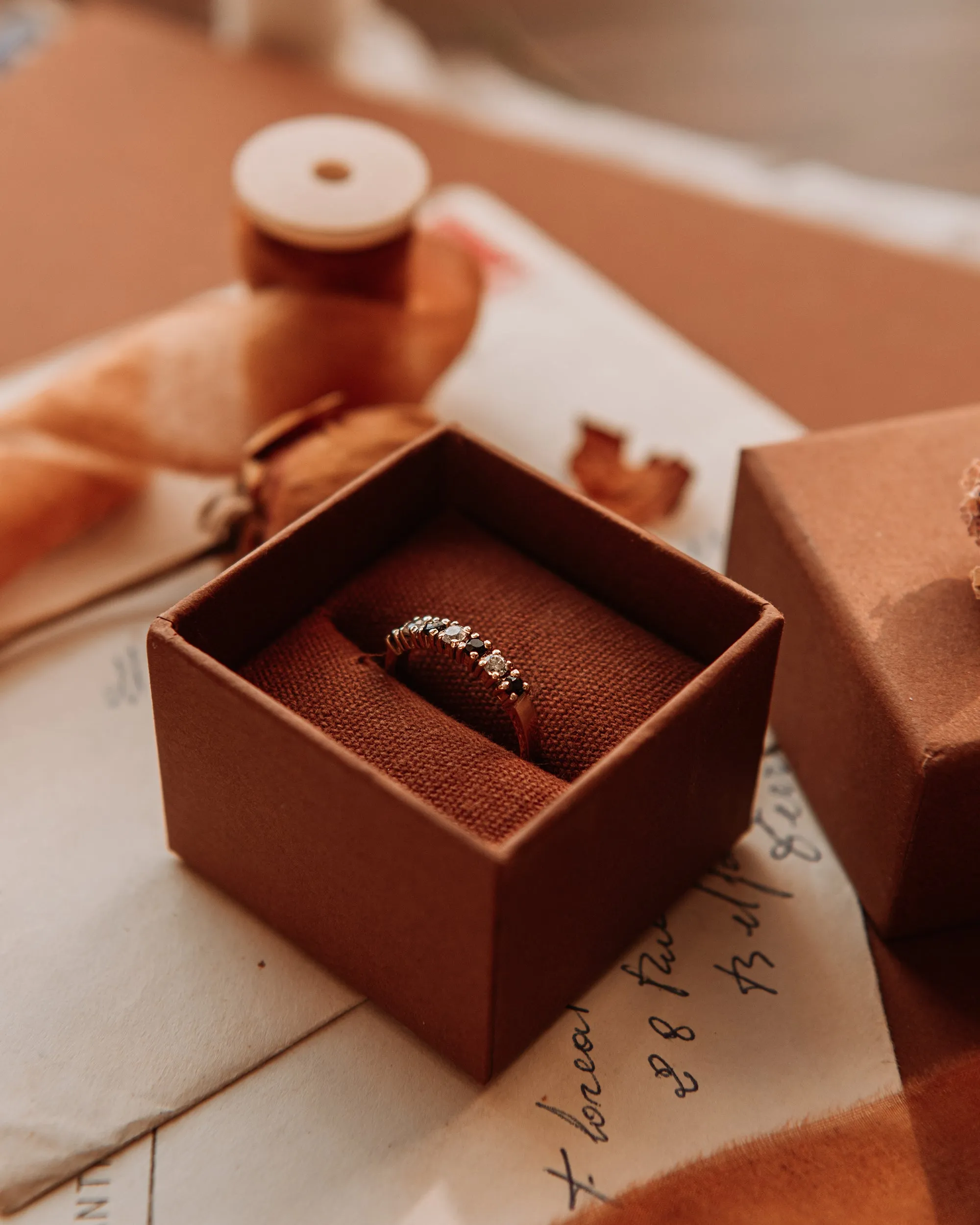 Romy 9ct Gold Vintage Sapphire Ring sold by Rock n Rose product image thumbnail 5