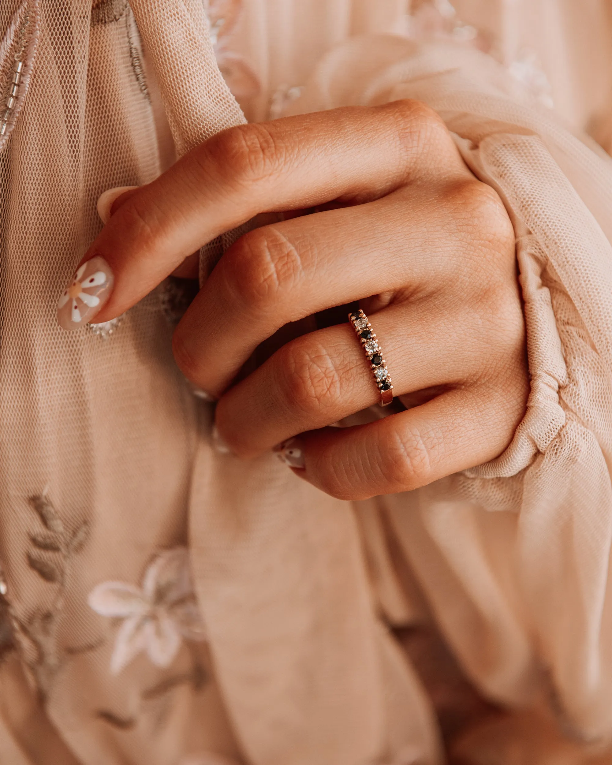 Romy 9ct Gold Vintage Sapphire Ring sold by Rock n Rose