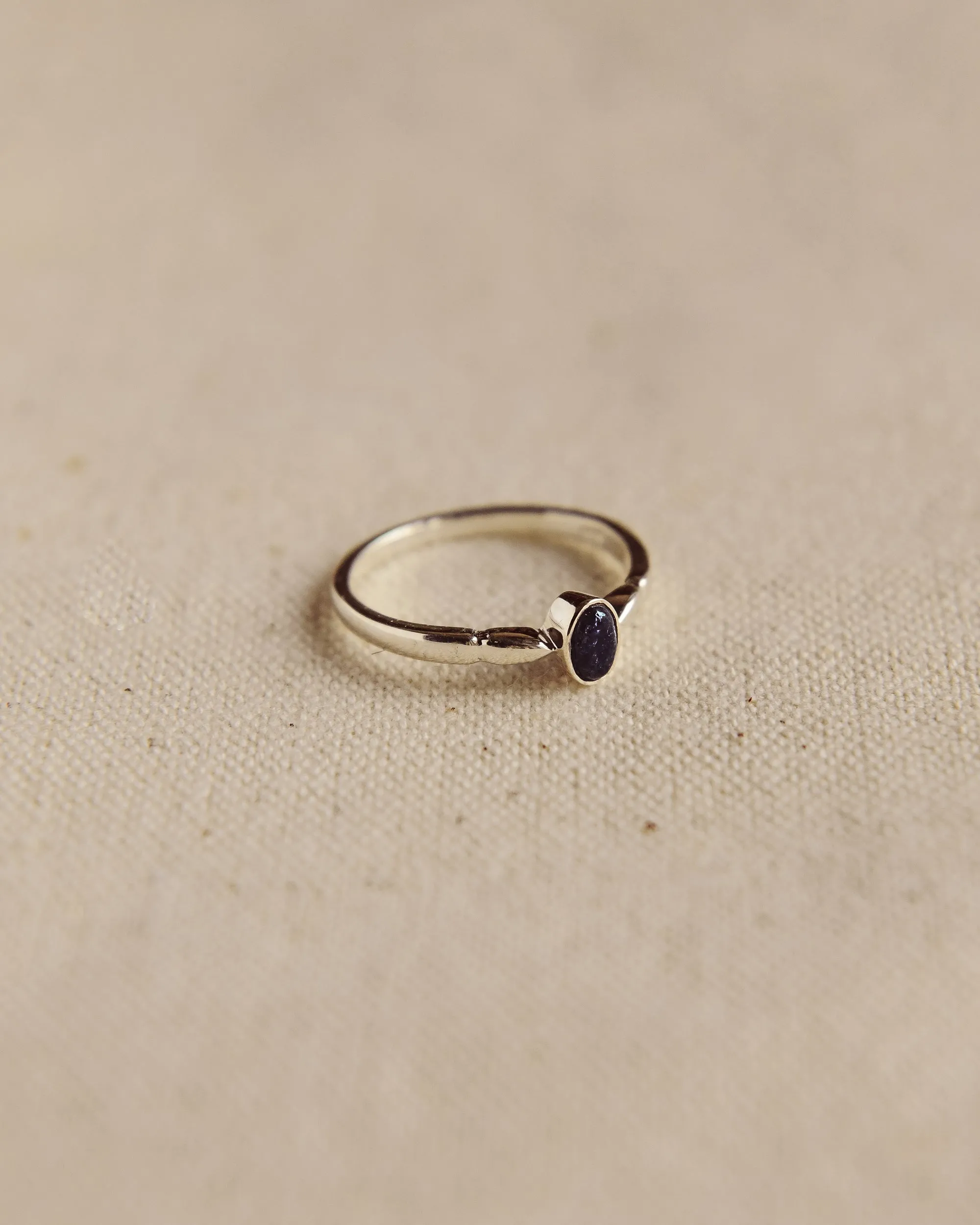 Joanie Sterling Silver Birthstone Ring - September sold by Rock n Rose product image thumbnail 3