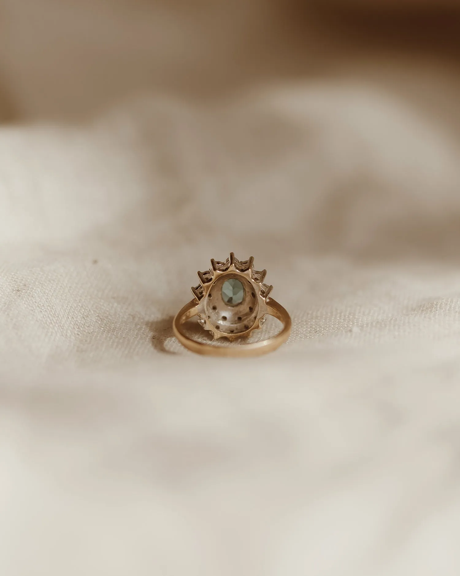 Maribel 9ct Gold Blue Topaz Ring sold by Rock n Rose product image thumbnail 4