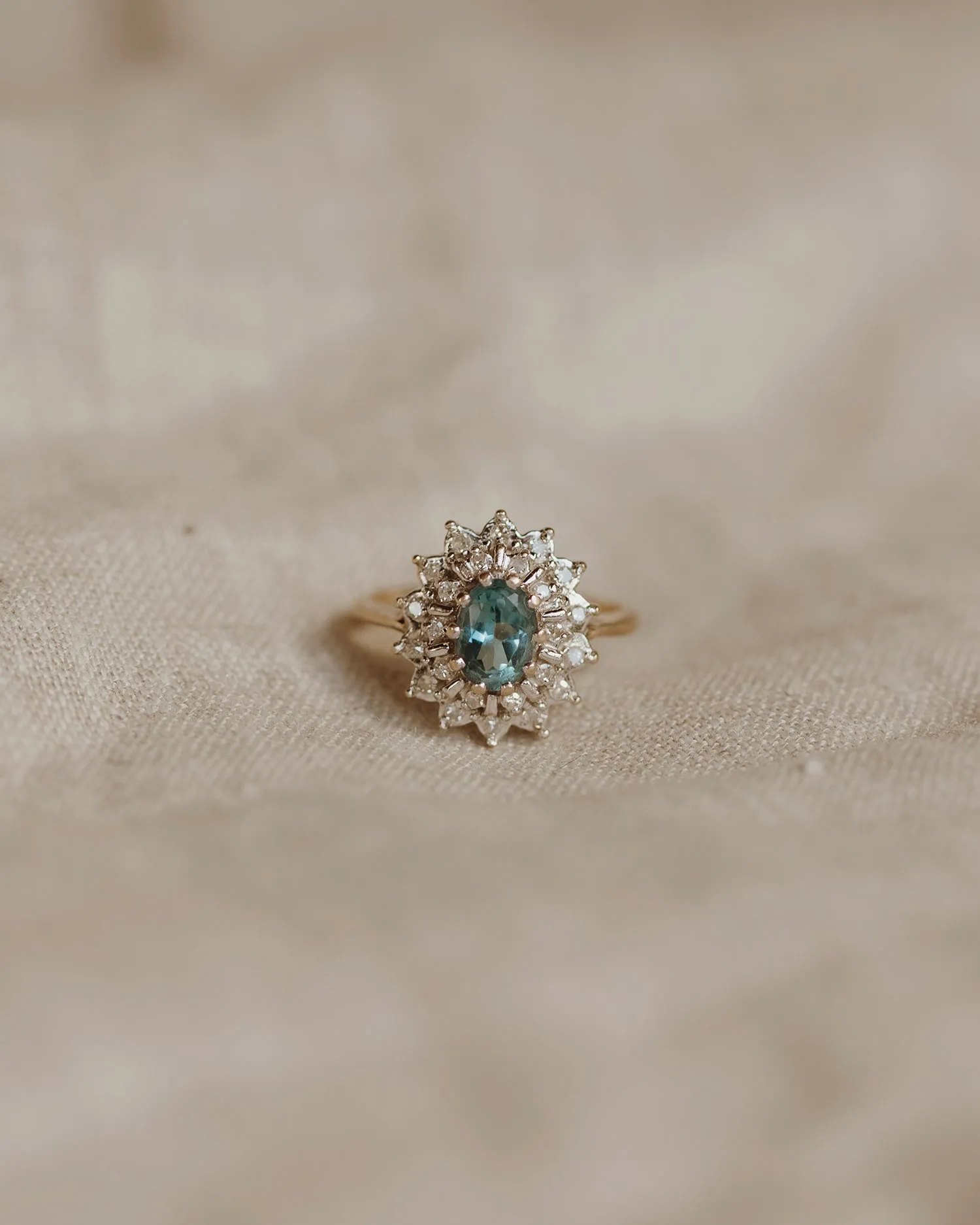 Maribel 9ct Gold Blue Topaz Ring sold by Rock n Rose product image thumbnail 2