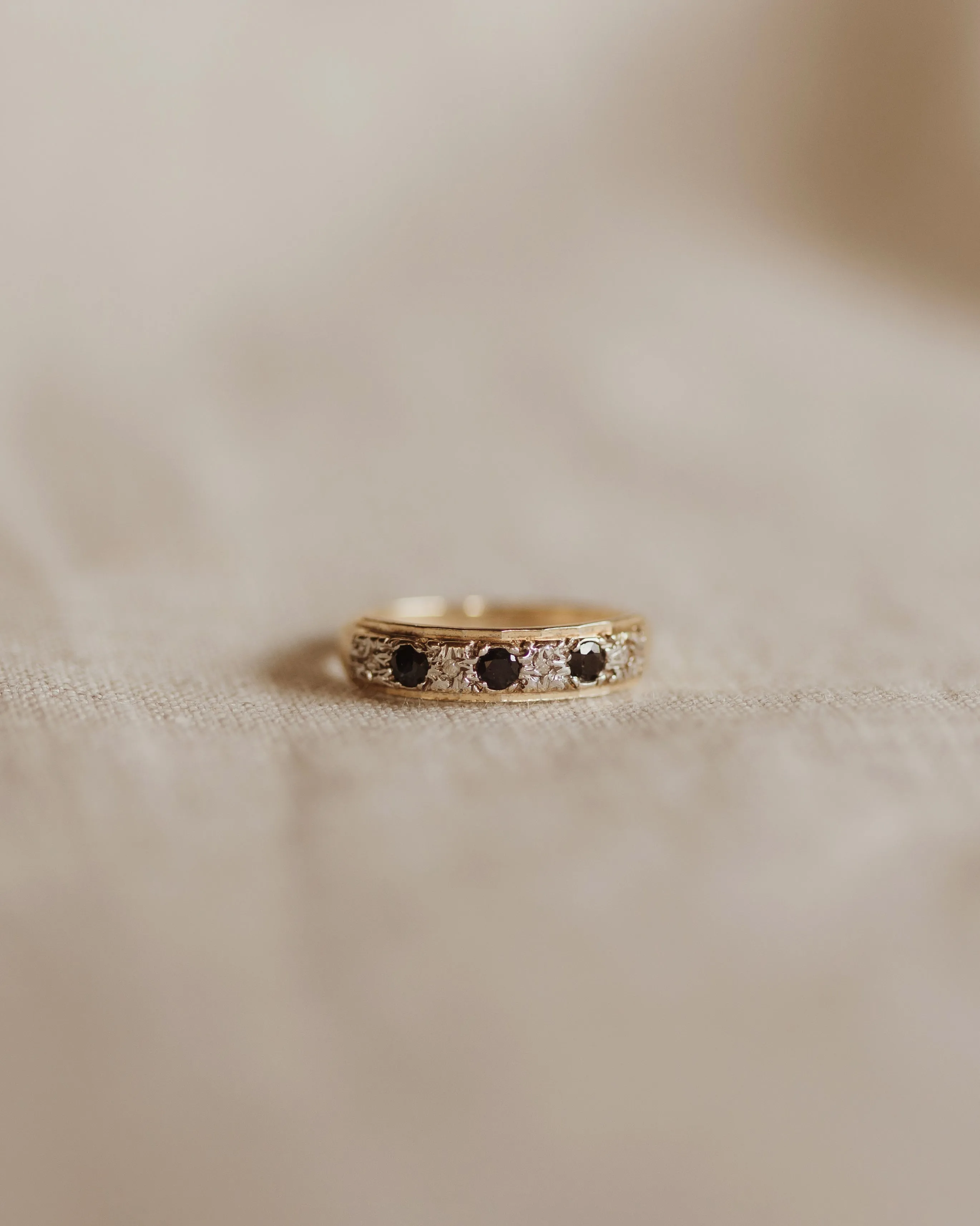 Ernestine 9ct Gold Sapphire Ring sold by Rock n Rose