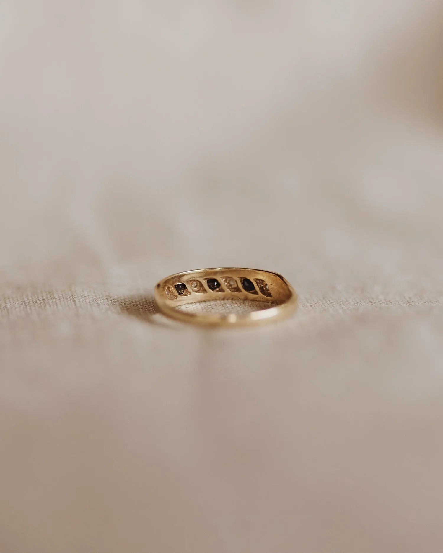 Ernestine 9ct Gold Sapphire Ring sold by Rock n Rose product image thumbnail 4