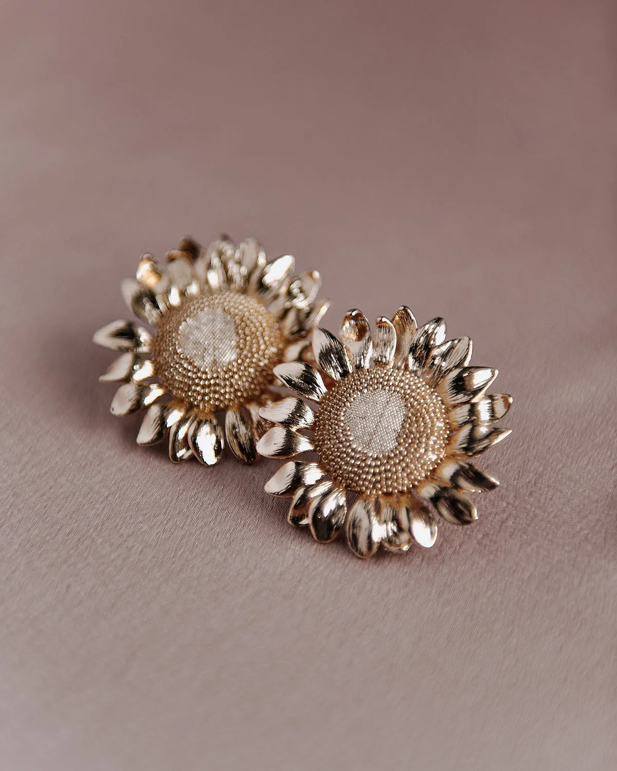 Helga Sunflower Earrings sold by Rock n Rose product image thumbnail 2