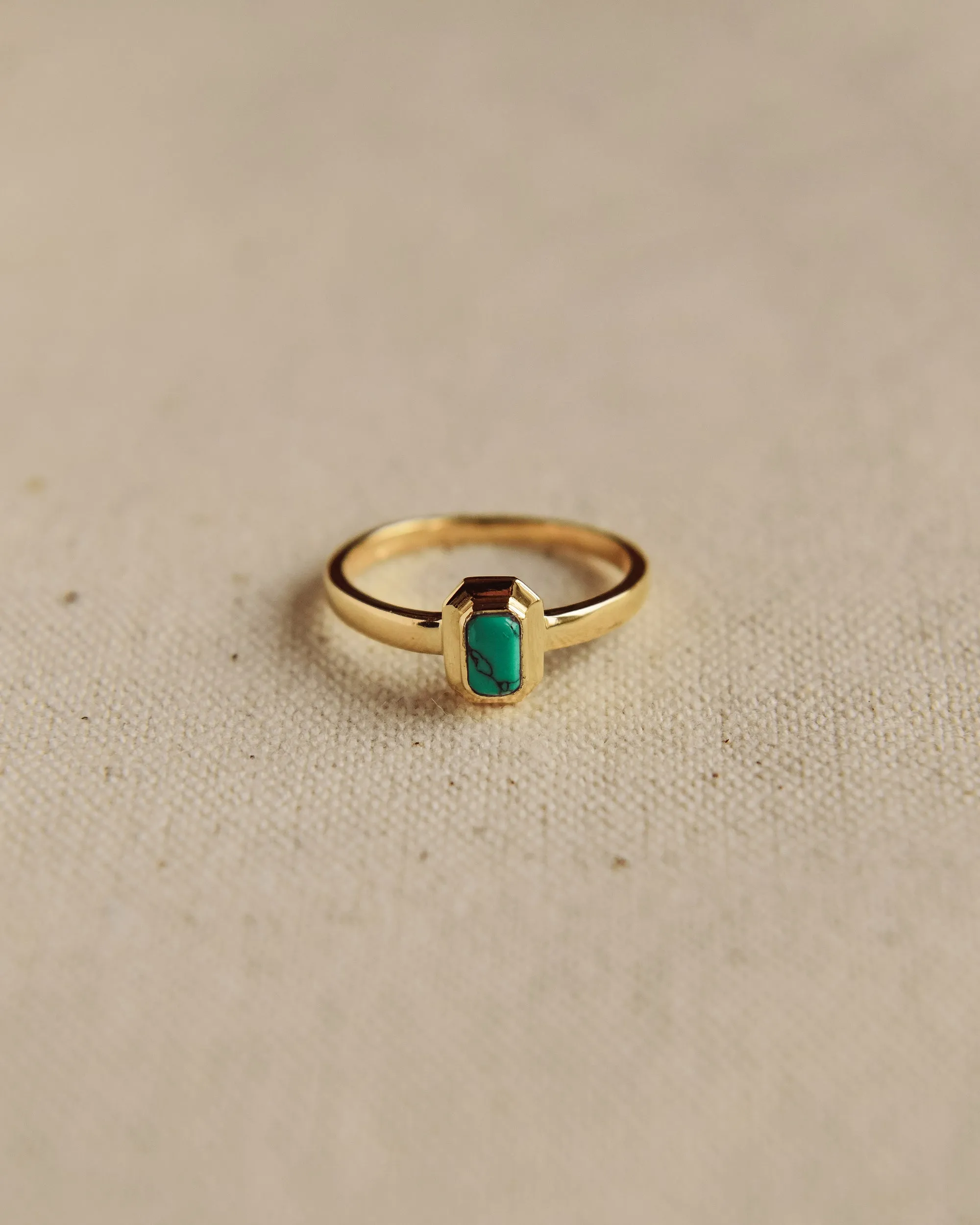 Frances Gold Vermeil Birthstone Ring - December sold by Rock n Rose